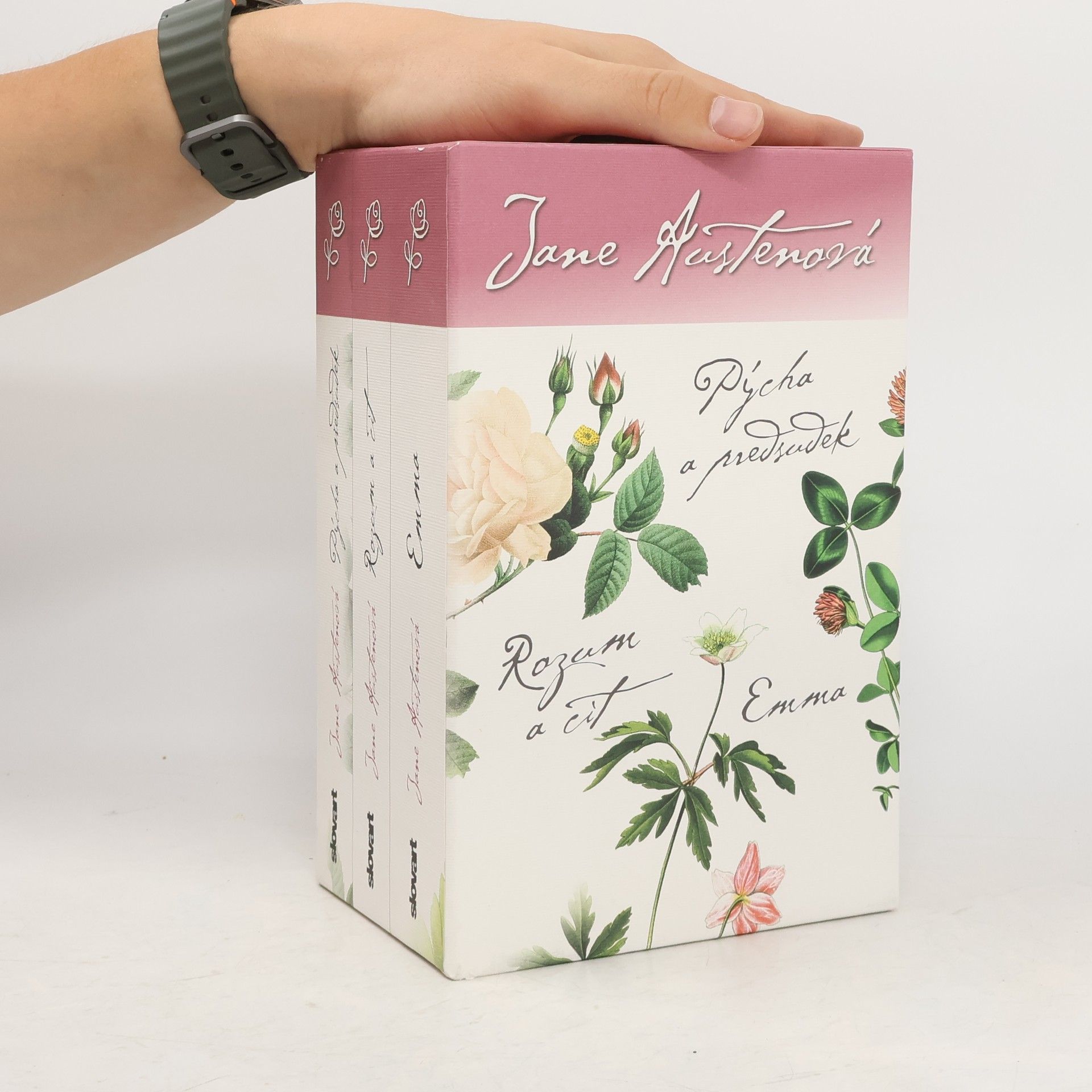 Jane Austen Pýcha a předsudek / Rozum a cit / Emma (BOX 3 knihy)