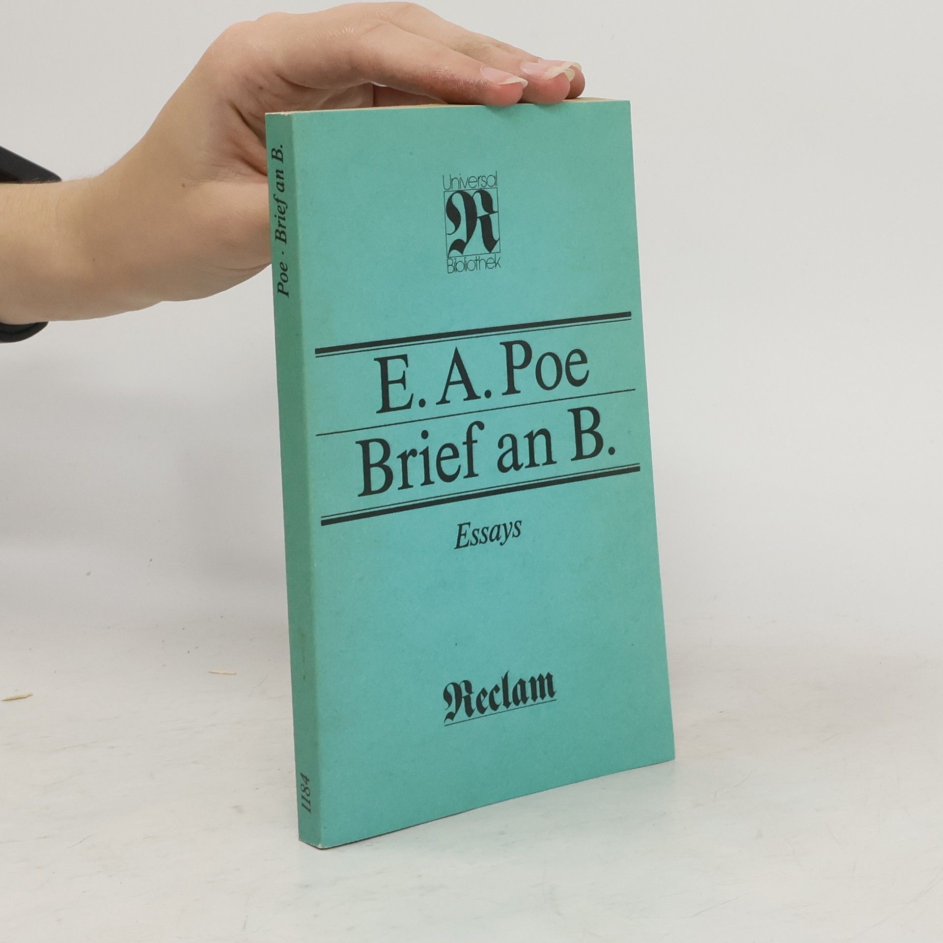 Edgar Allan Poe Brief an B.