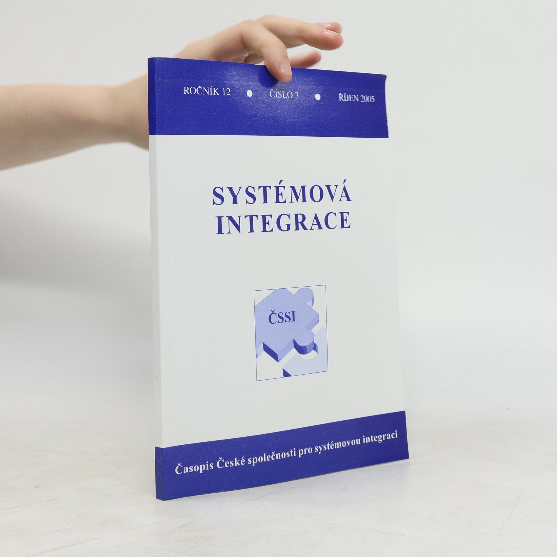 Kolektív autorov Systémová integrace, ročník 12, číslo 3
