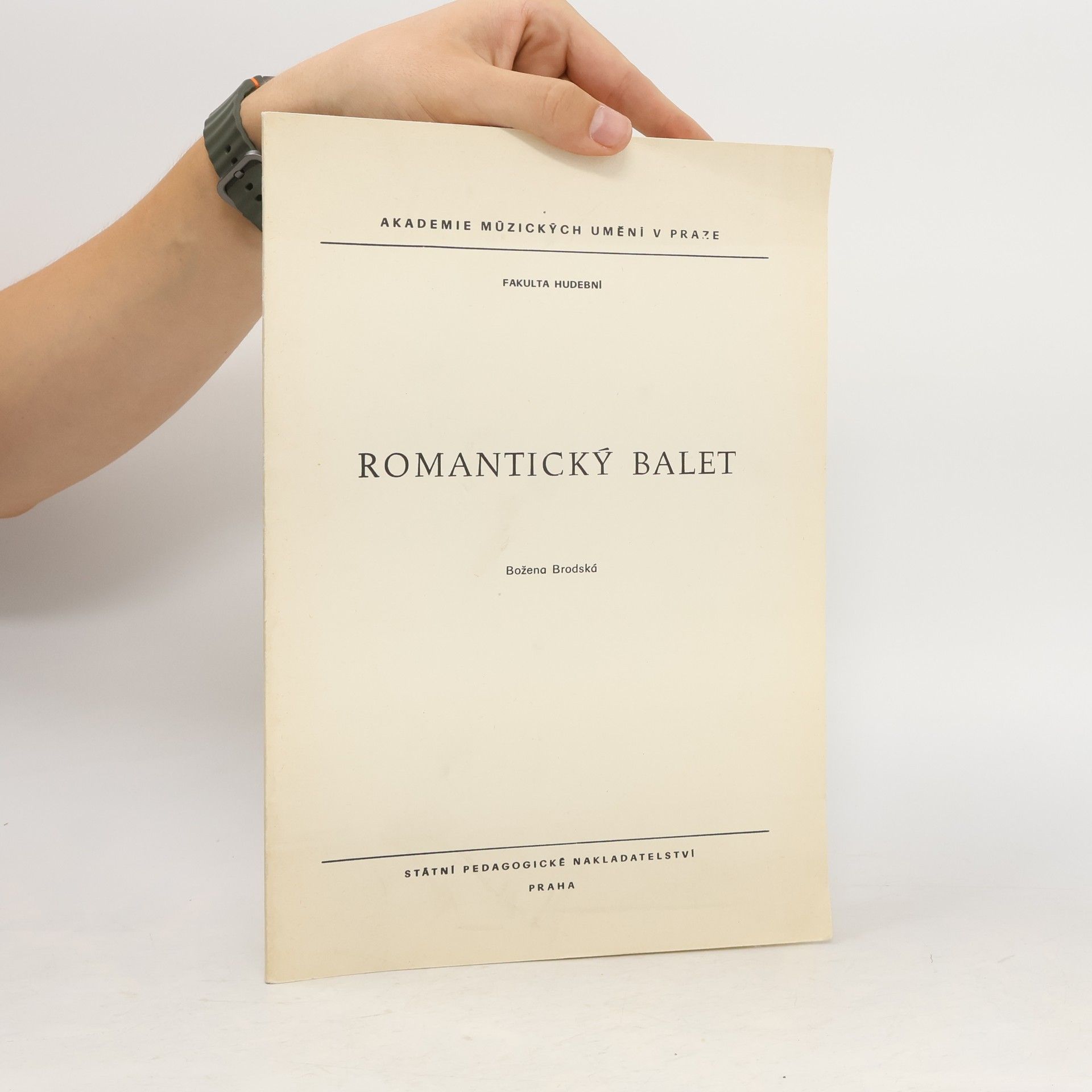 Božena Brodská Romantický balet