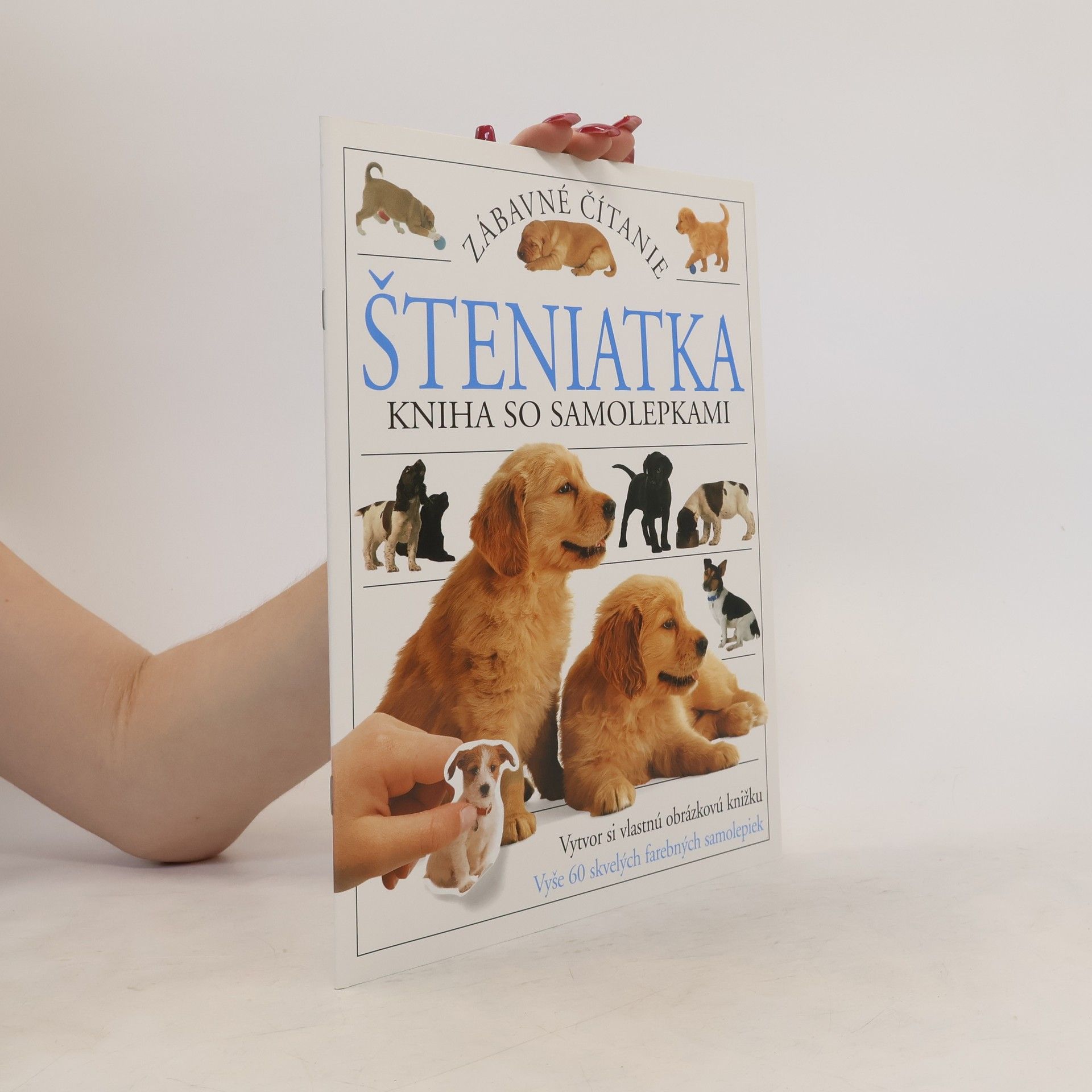 Autores varios Šteniatka-kniha so samolepkami