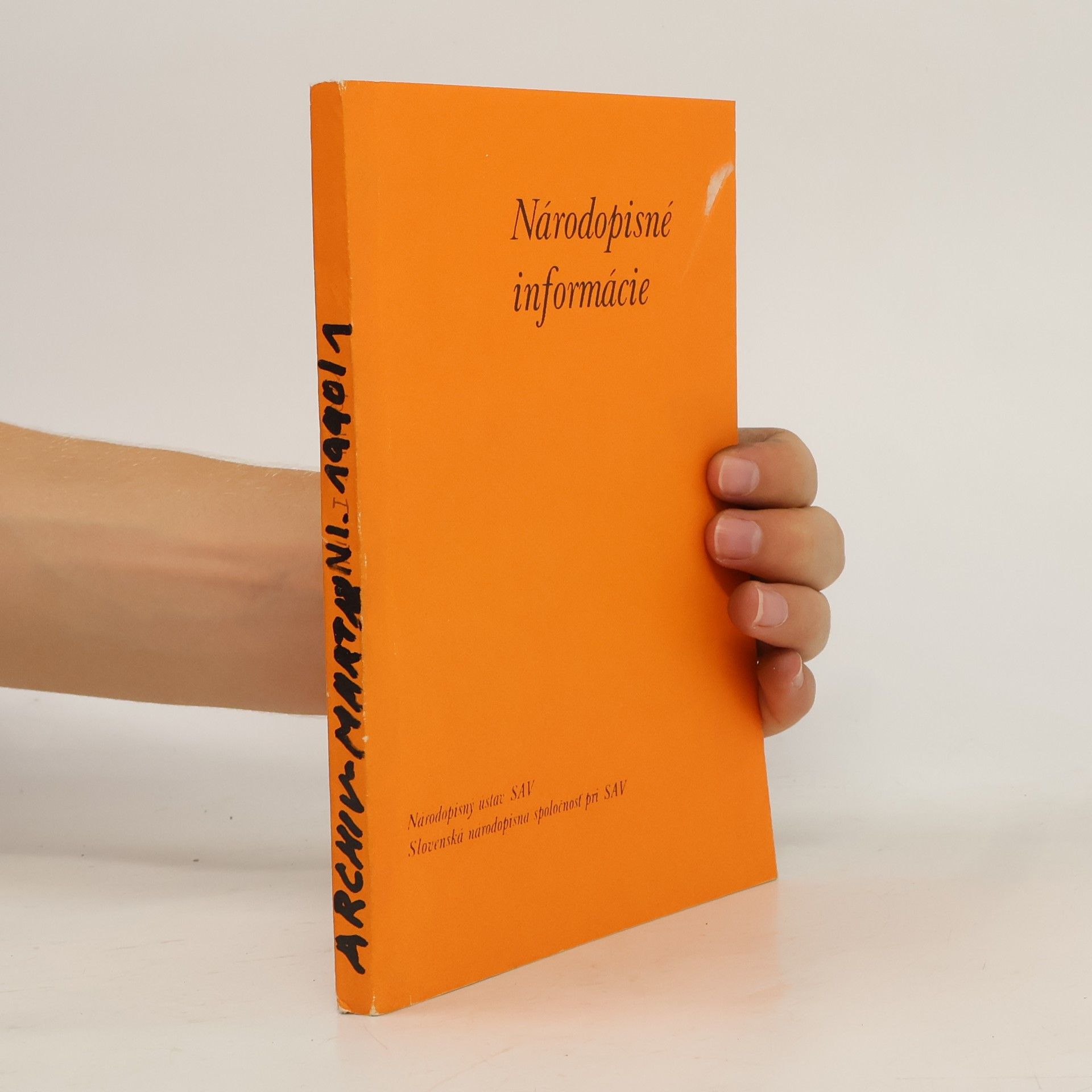 Collectif d'auteurs Národopisné informácie