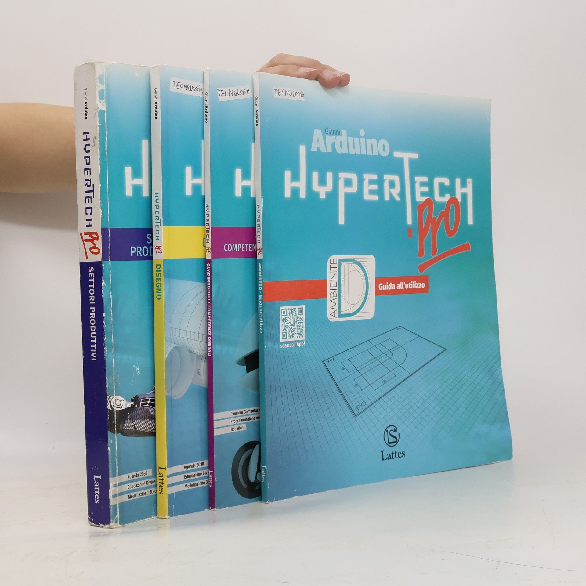 AA.VV. Hypertech Pro. Settori produttivi/Disegno/Competenze digitali/Guida all’utilizzo. Ambiente D