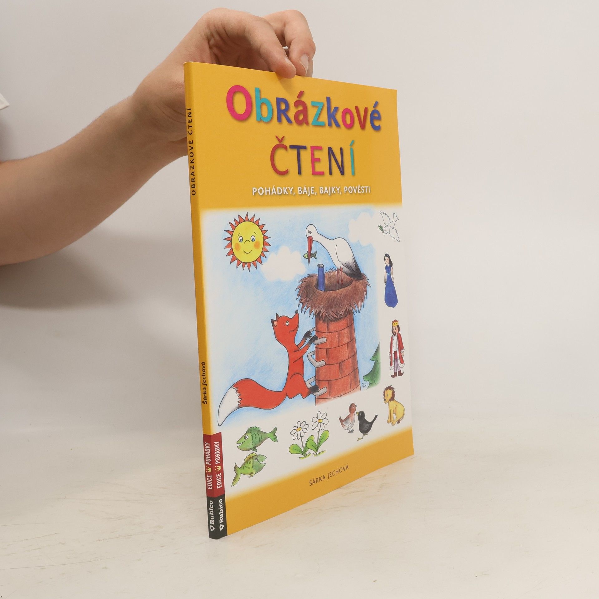 Šárka Jechová Obrázkové čtení - Pohádky, báje, bajky, pověsti