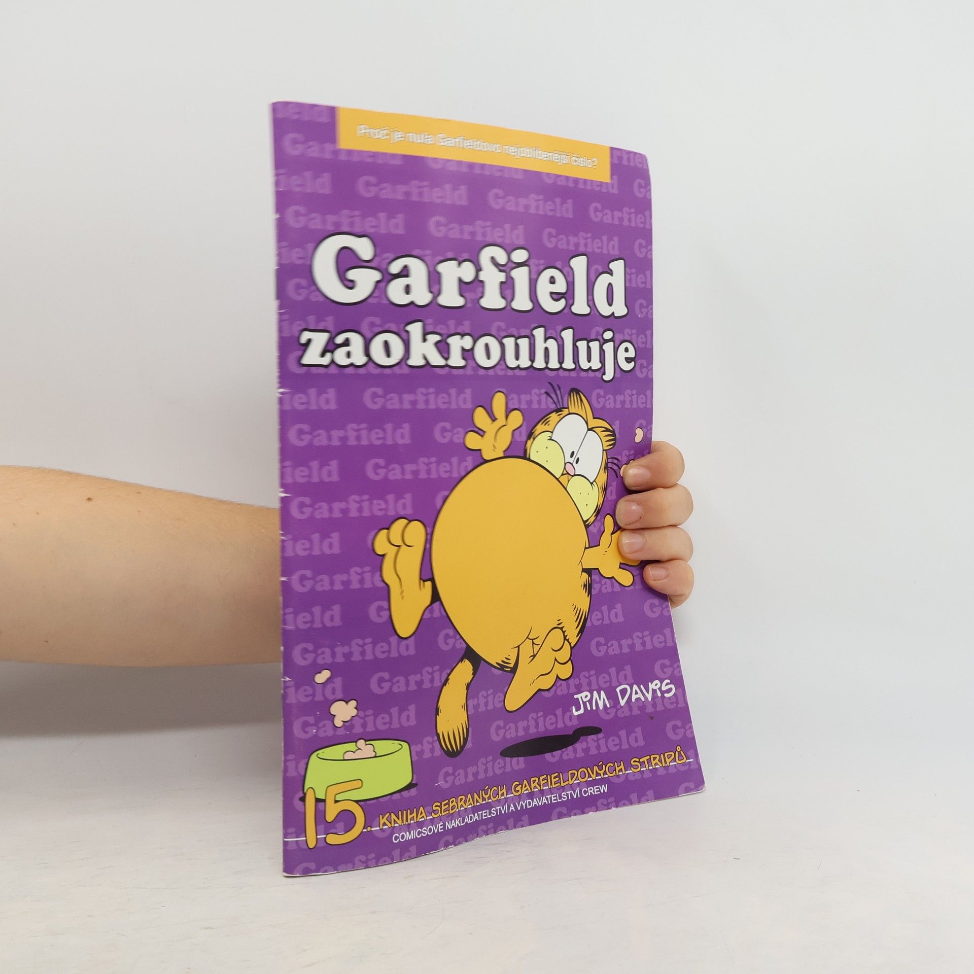 Jim Davis Garfield zaokrouhluje