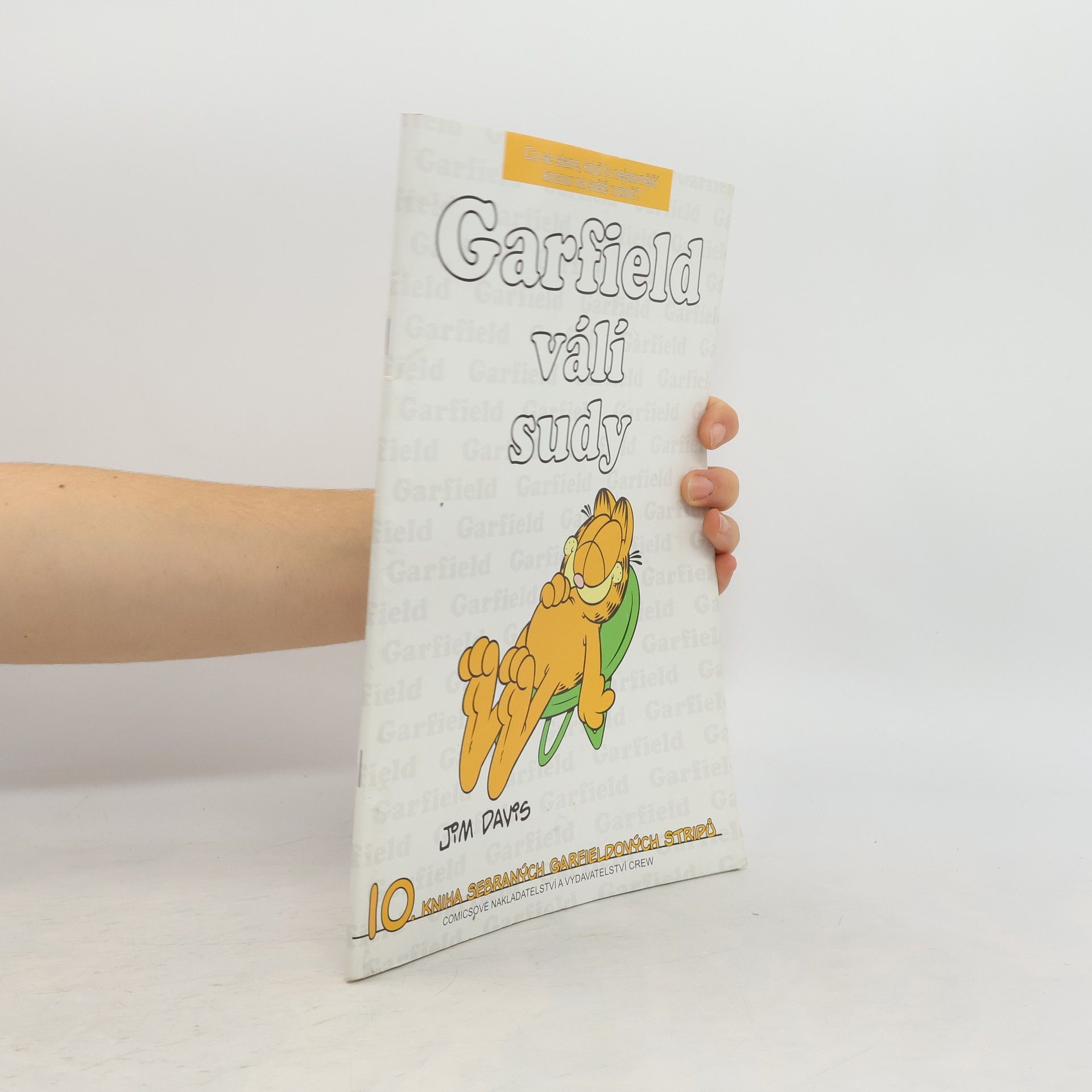Jim Davis Garfield válí sudy