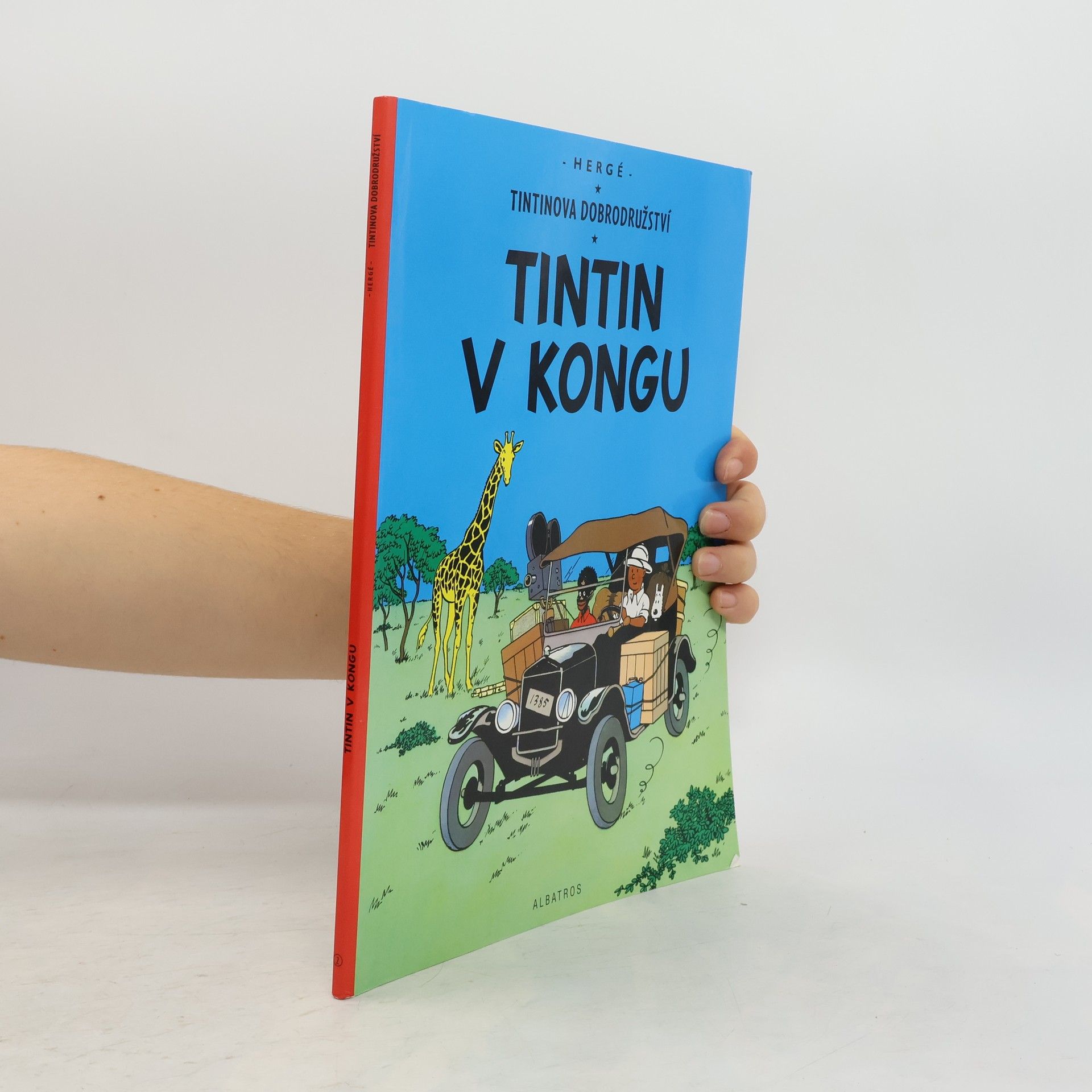 Hergé Tintin v Kongu