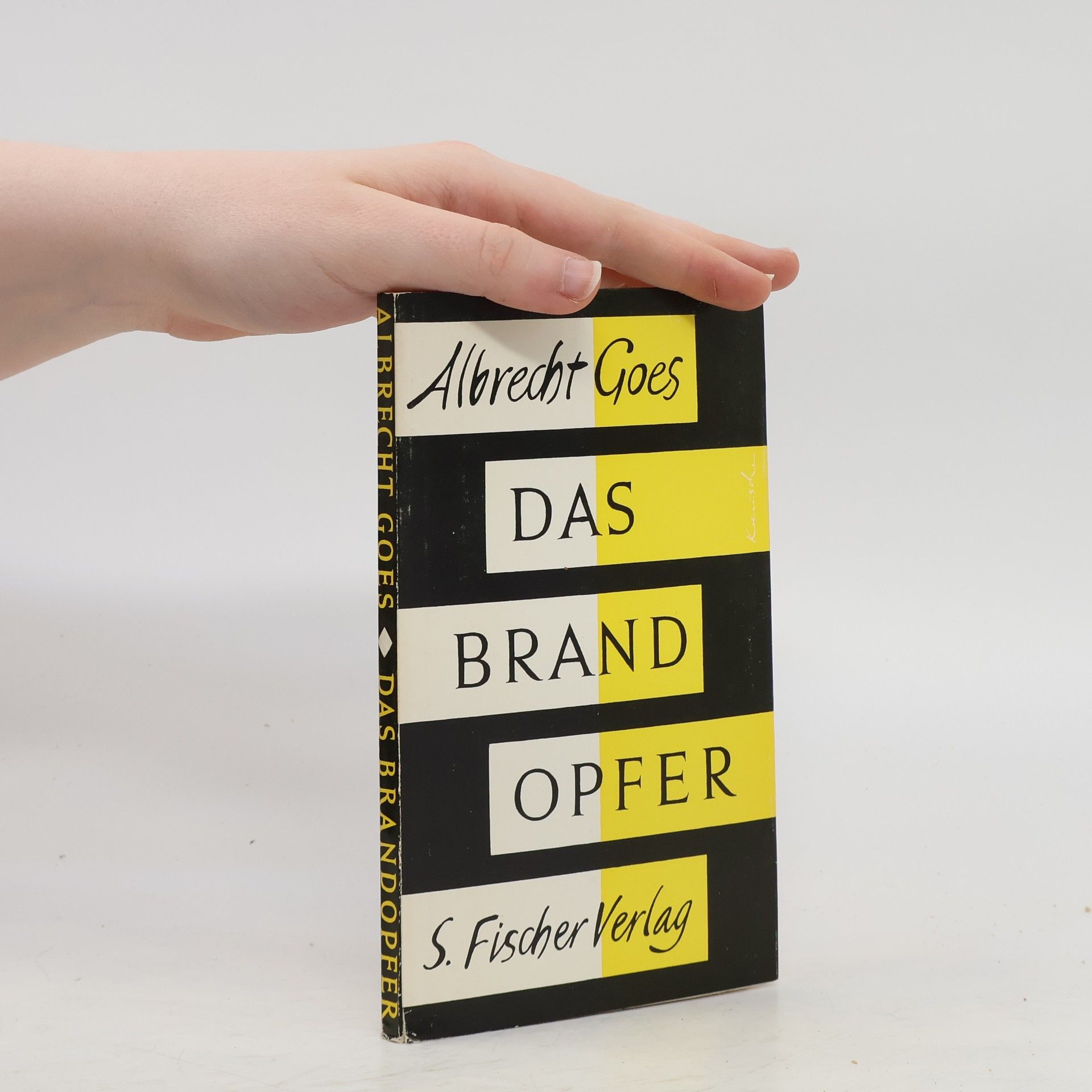 Albrecht Goeschel Das Brand Opfer