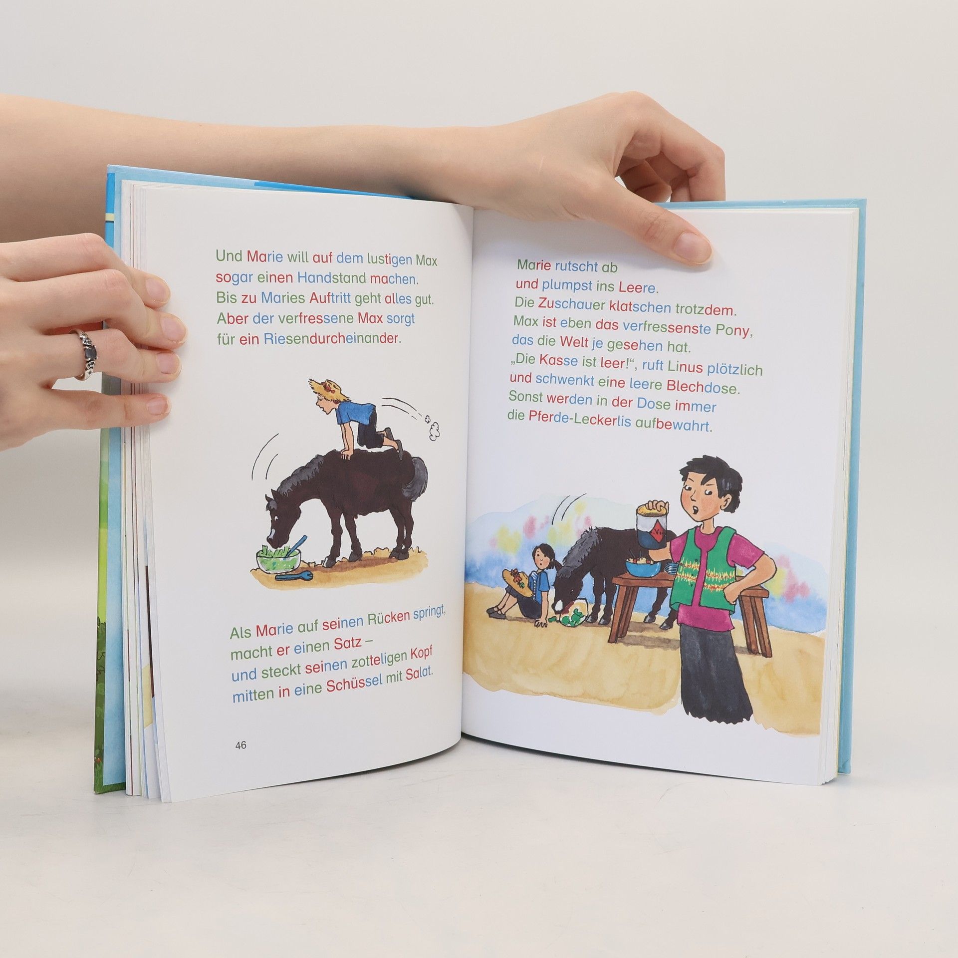 Die schönsten Silbengeschichten von frechen Ponys zum Lesenlernen