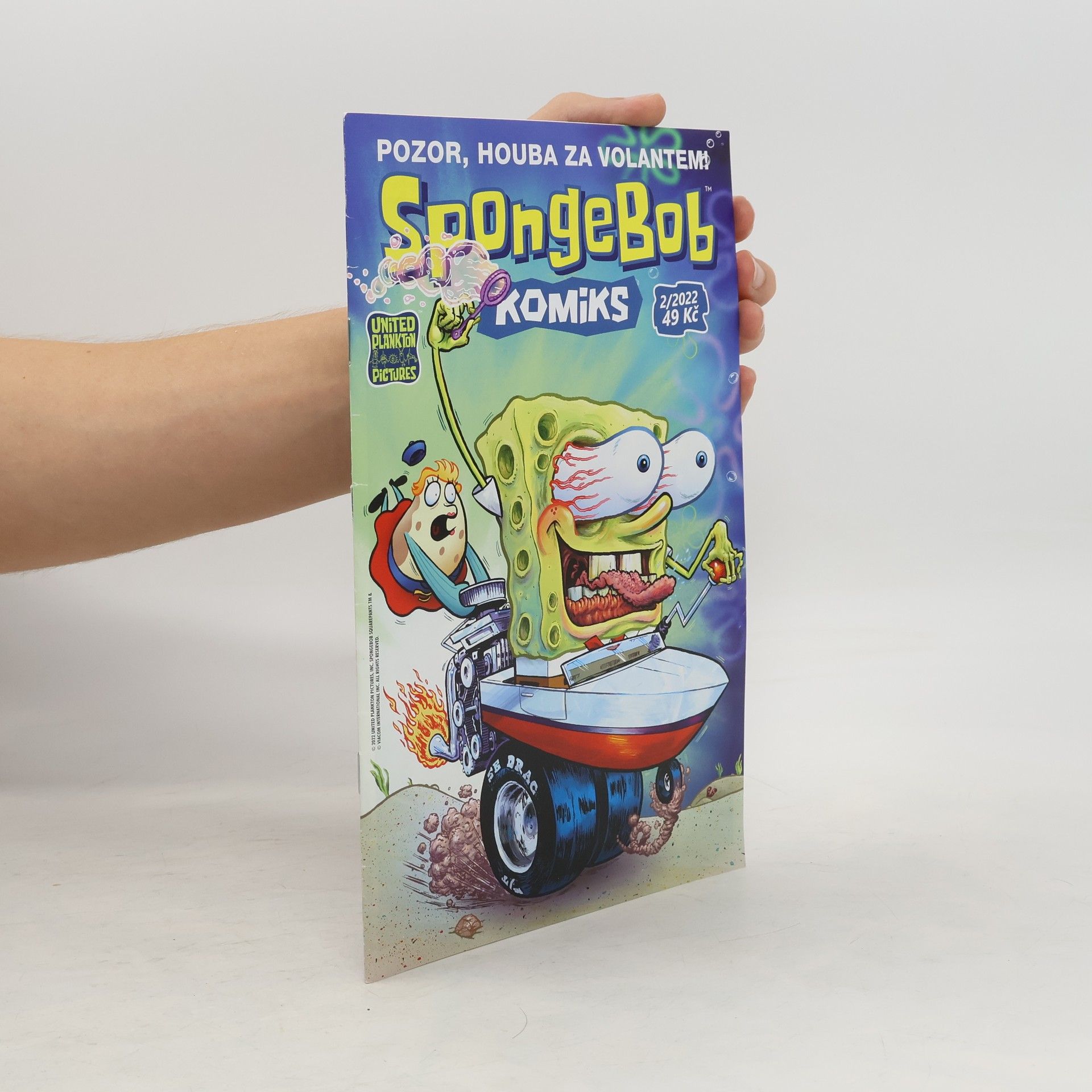Kolektiv autorů Spongebob komiks. Pozor, houba za volantem! 2/2022