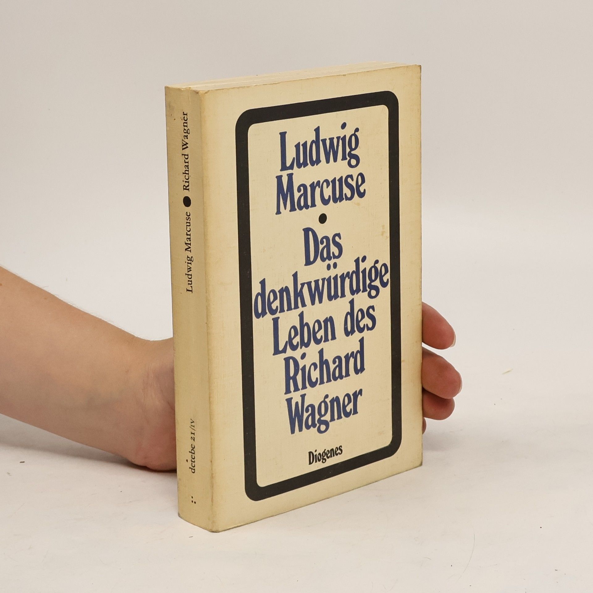 Ludwig Marcuse Das denkwürdige Leben des Richard Wagner