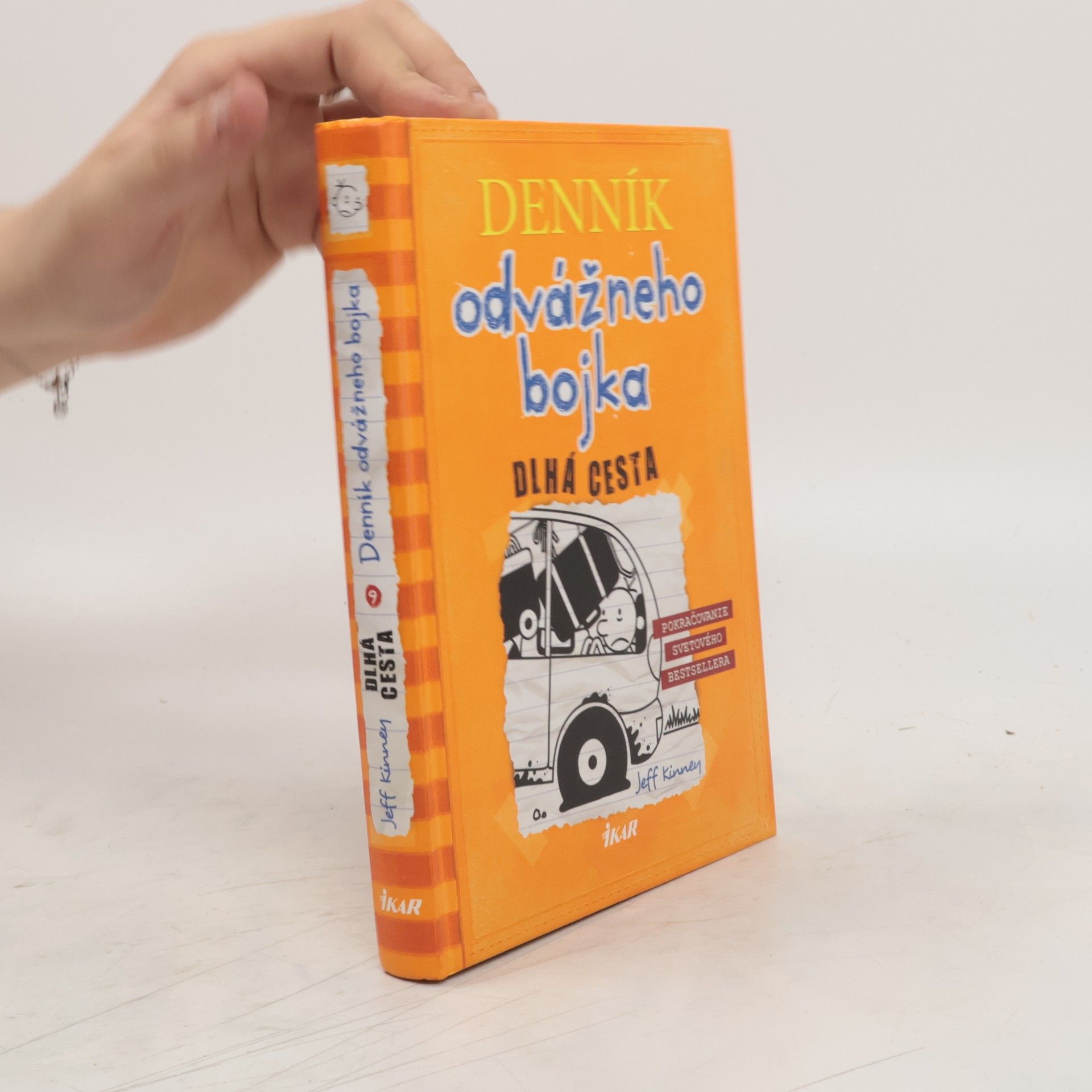 Jeff Kinney Denník odvážneho bojka 9. Dlhá cesta