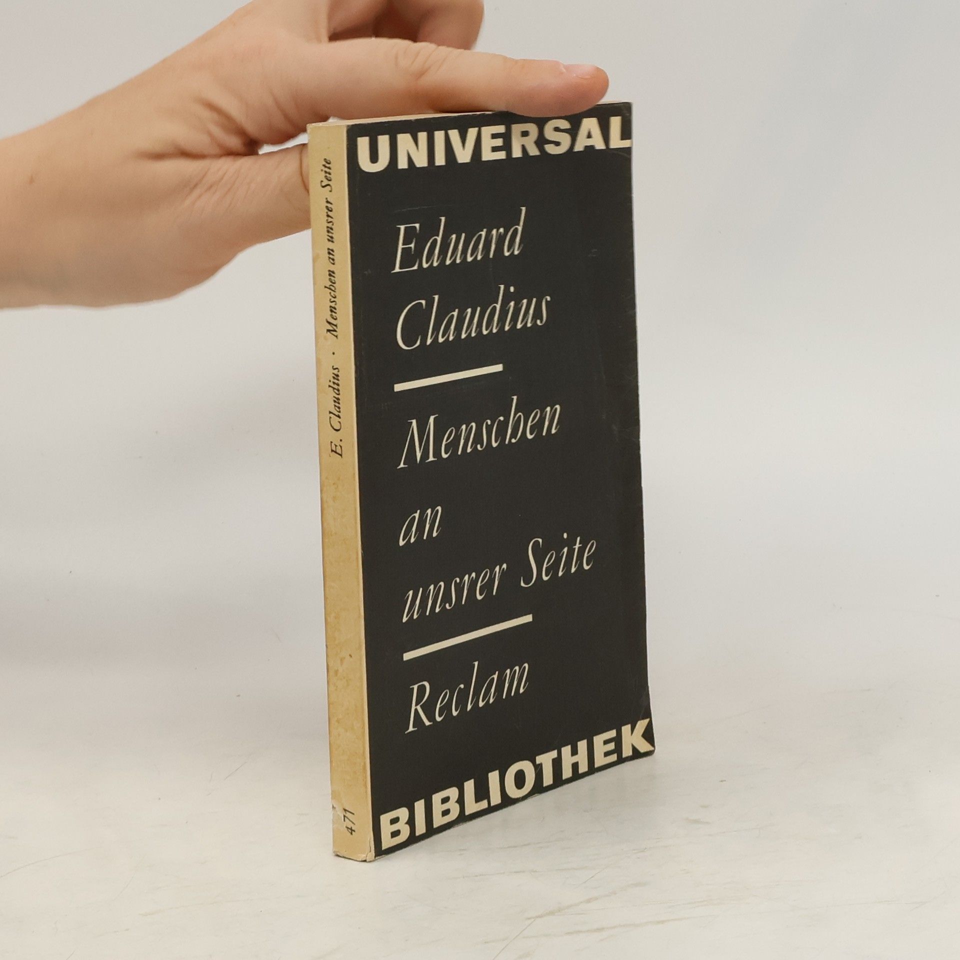 Eduard Claudius Menschen an unsrer Seite