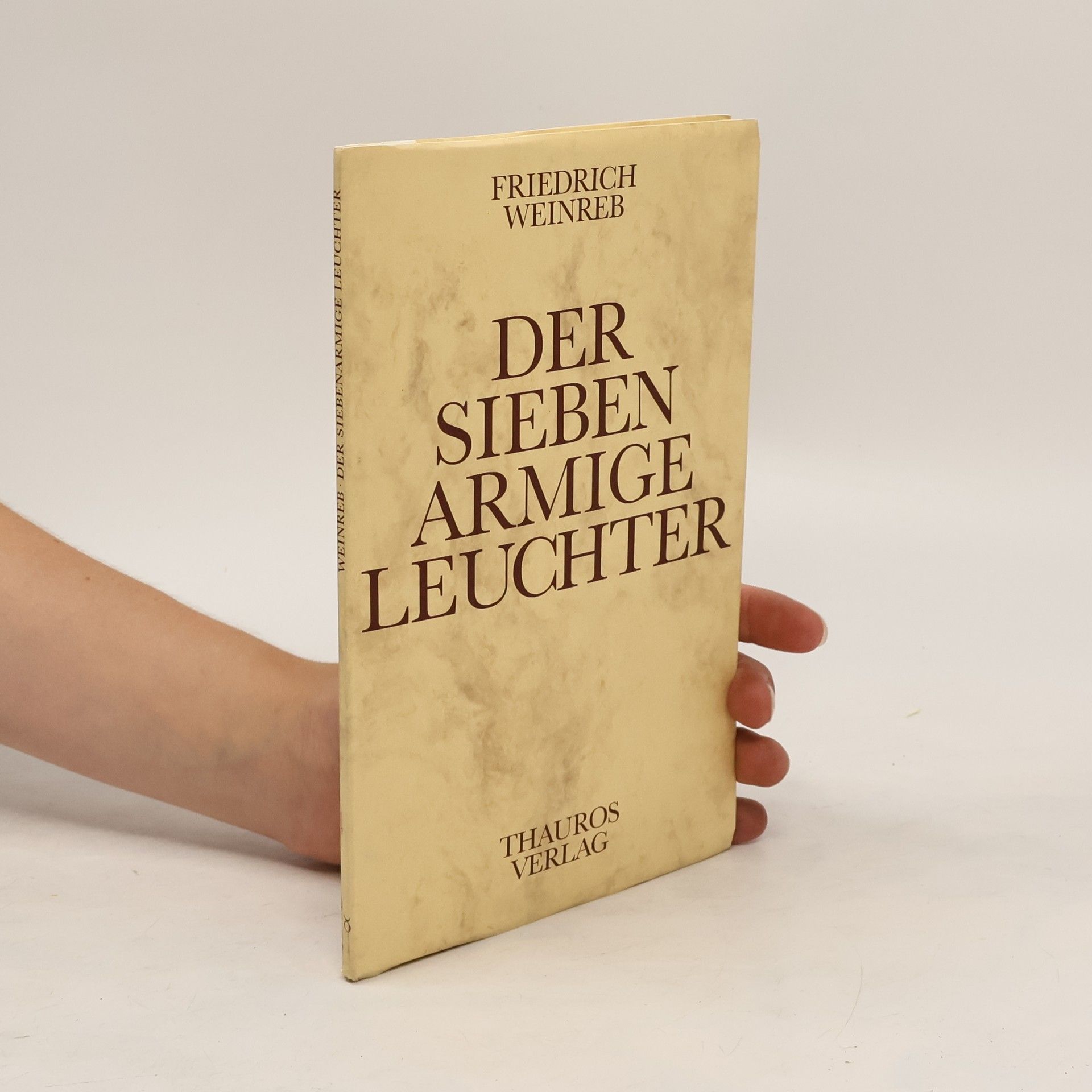 Friedrich Weinreb Der siebenarmige Leuchter
