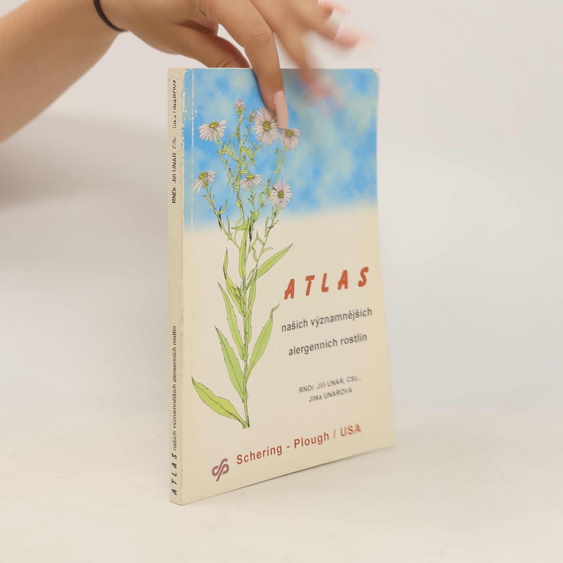 Jitka Unarová Atlas našich významnějších alergenních rostlin
