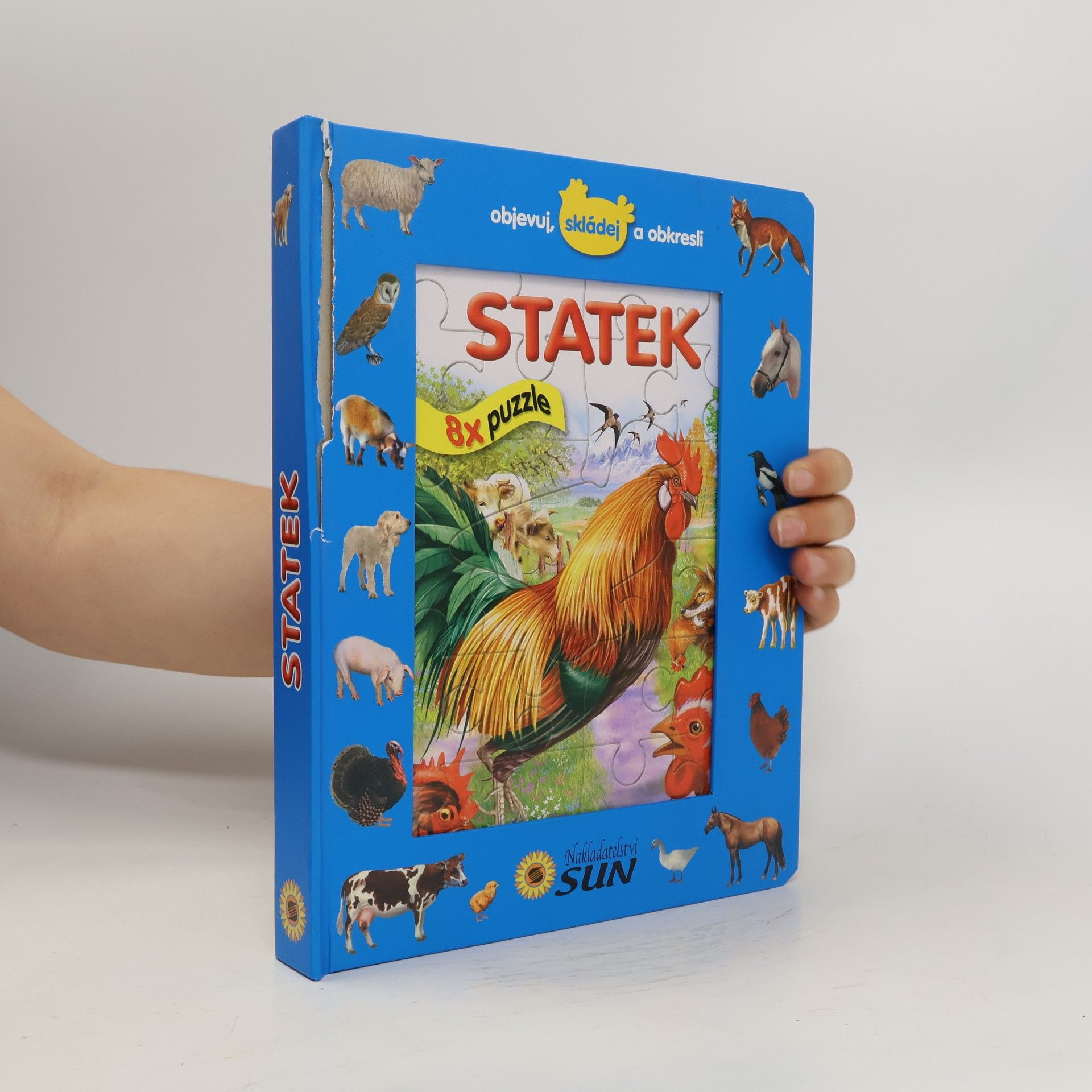 Autorenkollektiv Statek - 8x puzzle objevuj skládej