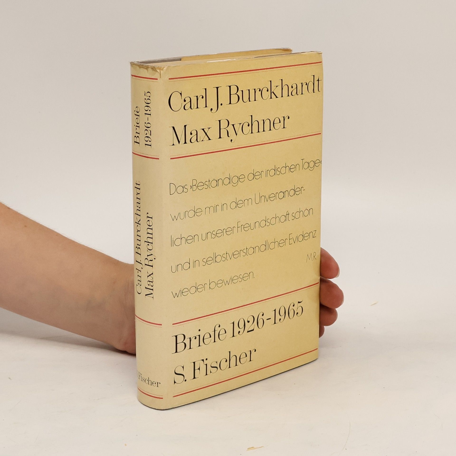 Carl Jacob Burckhardt Briefe 1926-1965