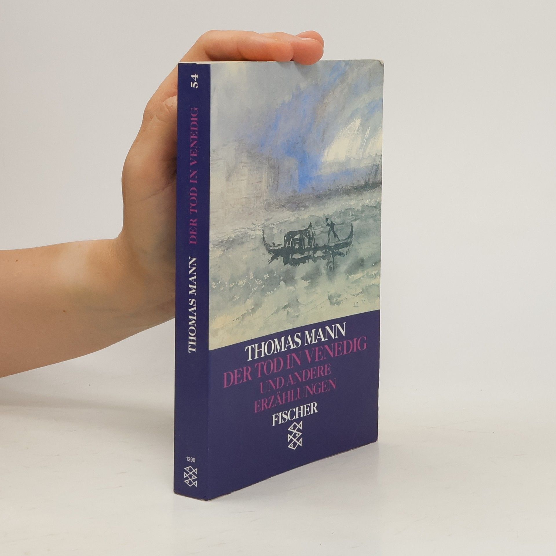 Thomas Mann Der Tod in Venedig und andere Erzählungen
