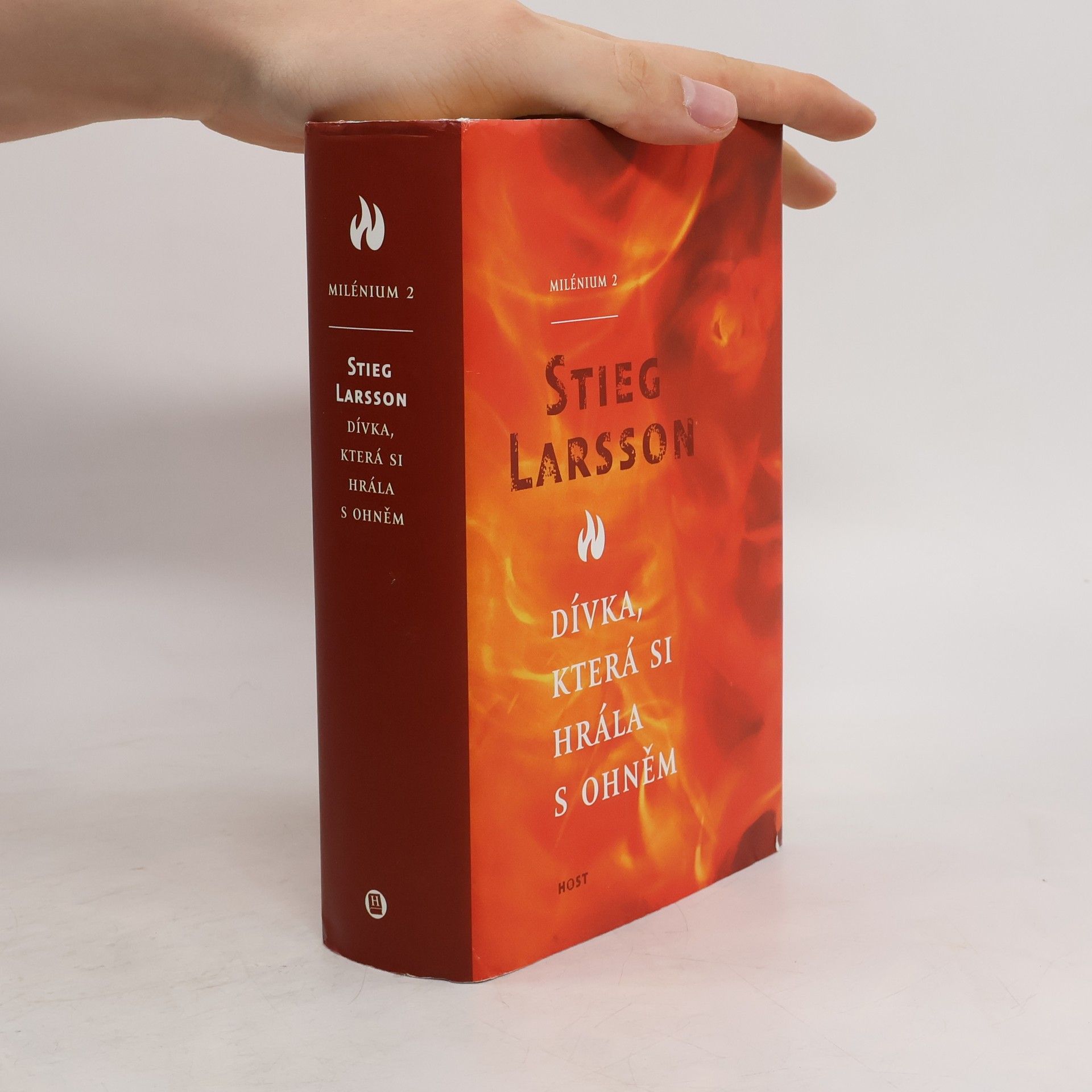 Stieg Larsson Dívka, která si hrála s ohněm