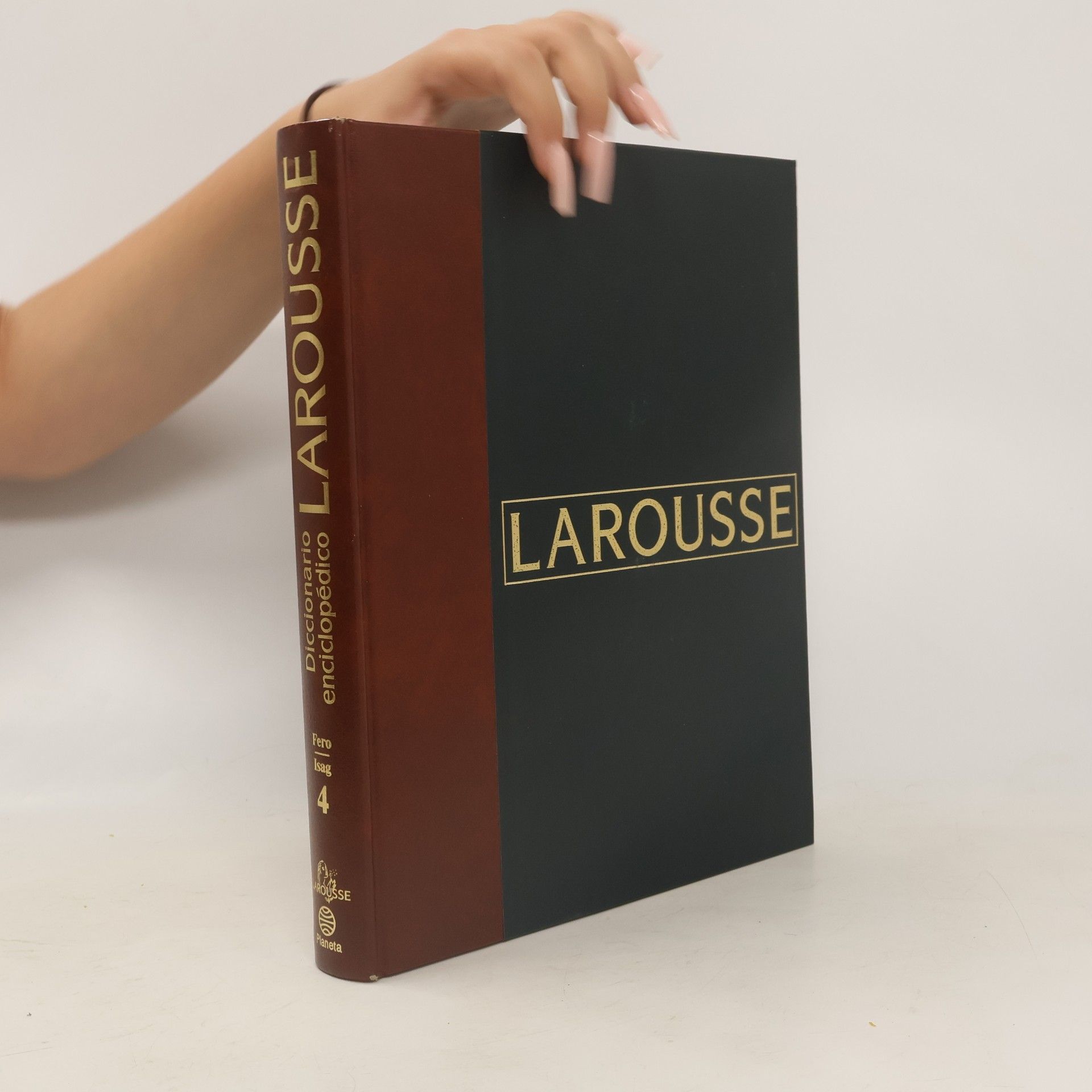 Autores varios Diccionario enciclopédico Larousse 4 (Fero-Isag)