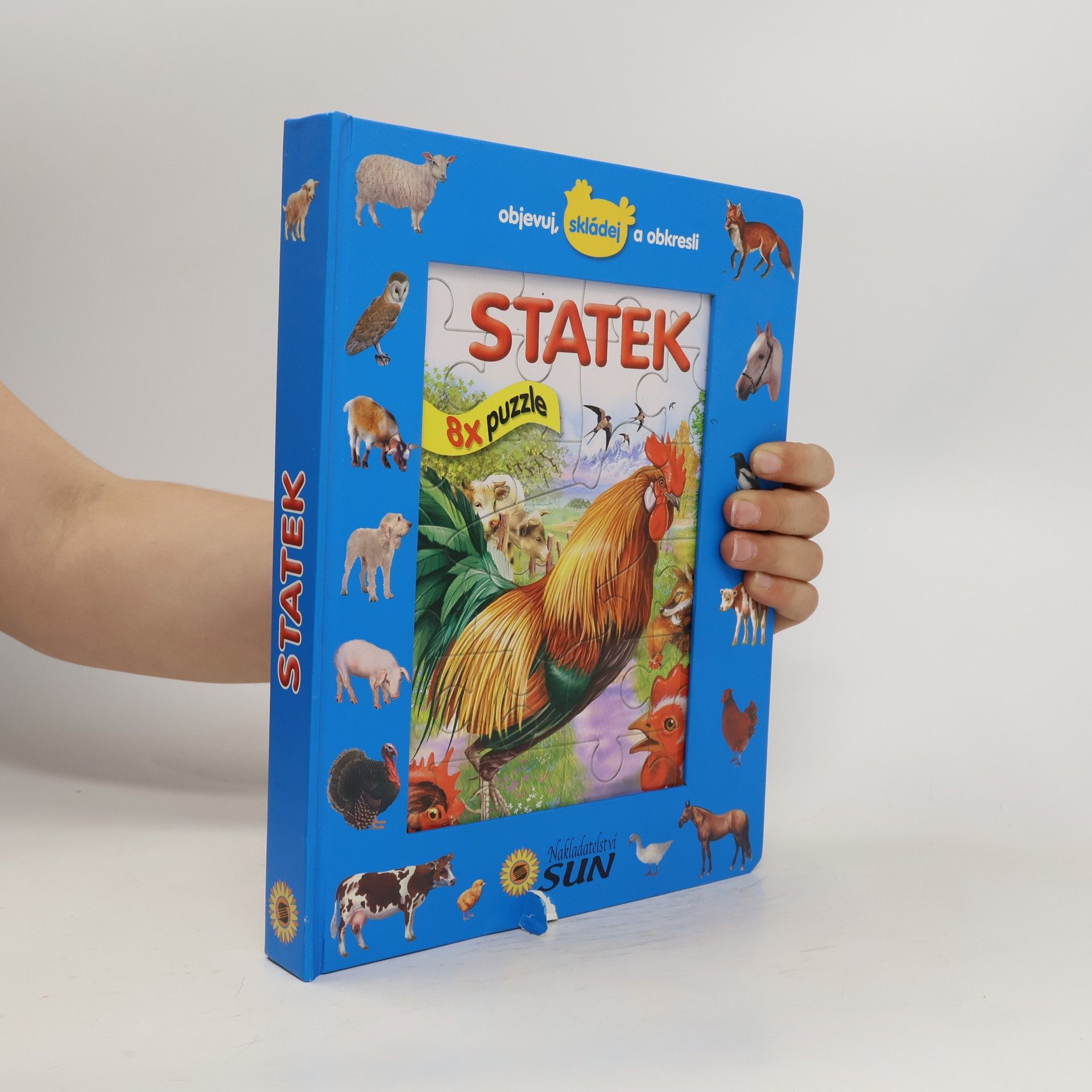 Autores varios Statek - 8x puzzle objevuj skládej