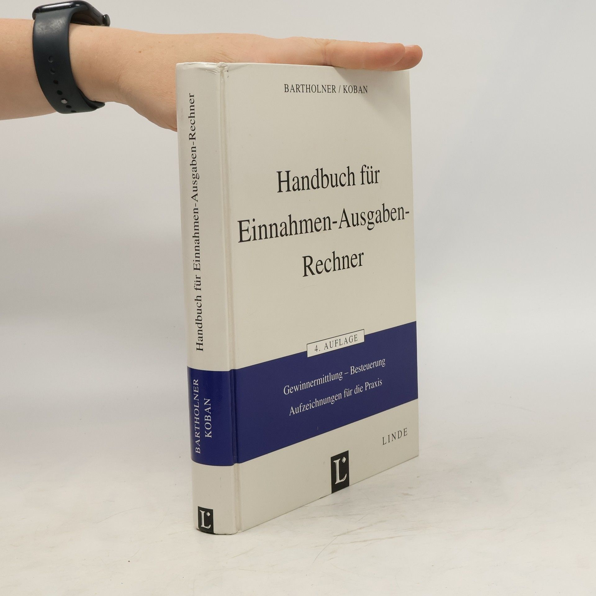 Wilfried Bartholner Handbuch für Einnahmen-Ausgaben-Rechner