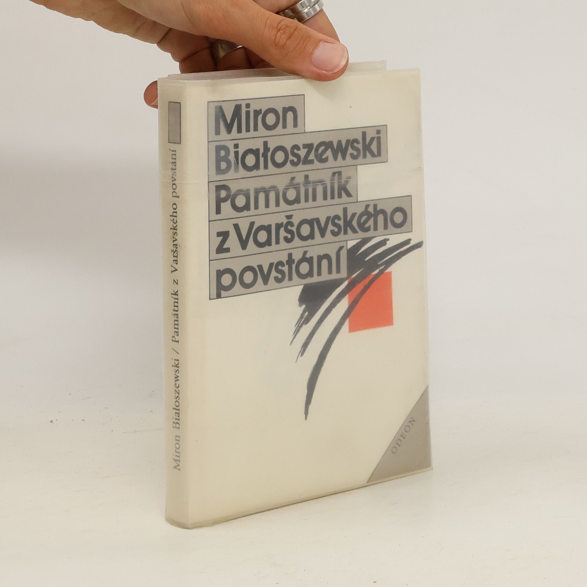 Białoszewski Miron Památník z Varšavského povstání