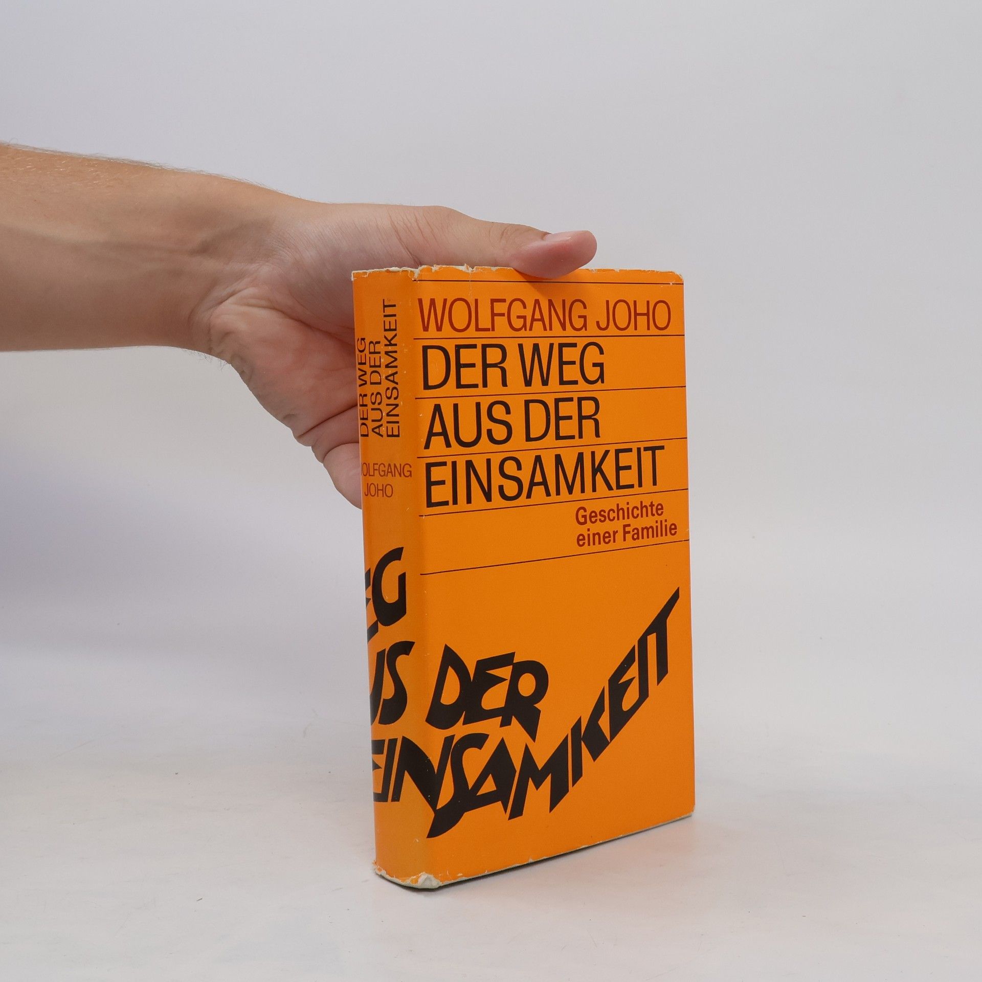 Wolfgang Joho Der Weg aus der Einsamkeit