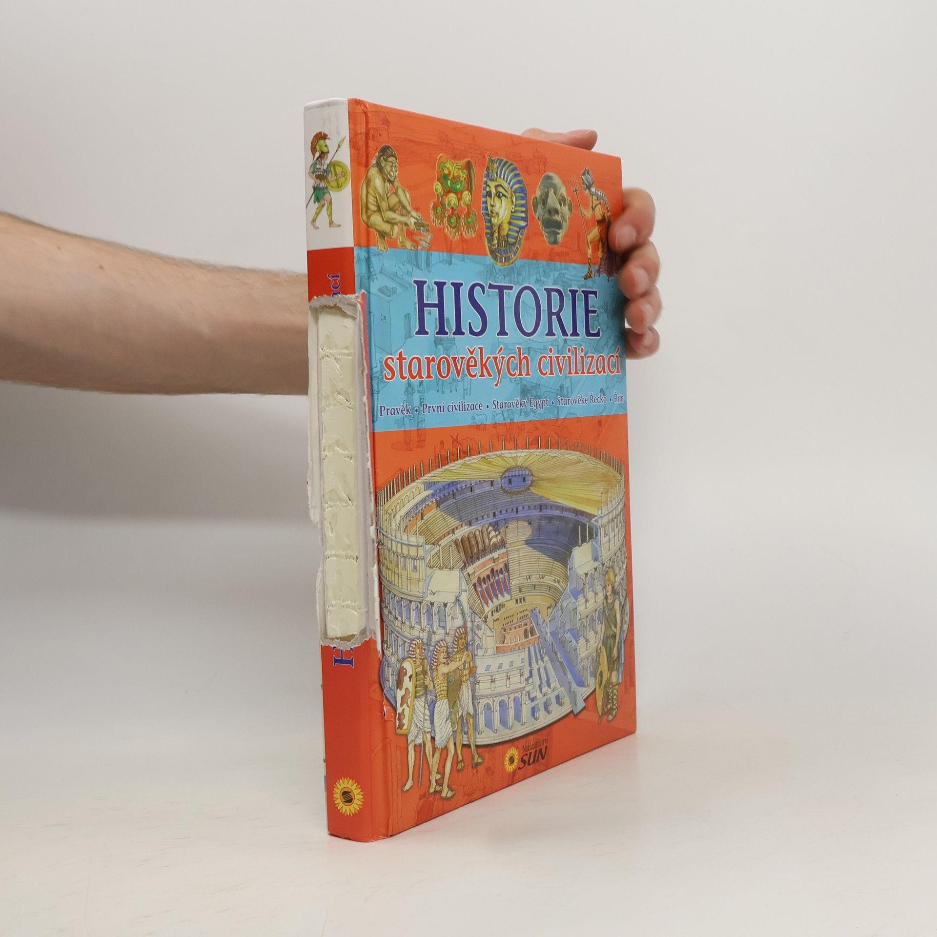 Michele Angelico Historie starověkých civilizací. Pravěk, první civilizace, starověký Egypt, starověké Řecko, Řím