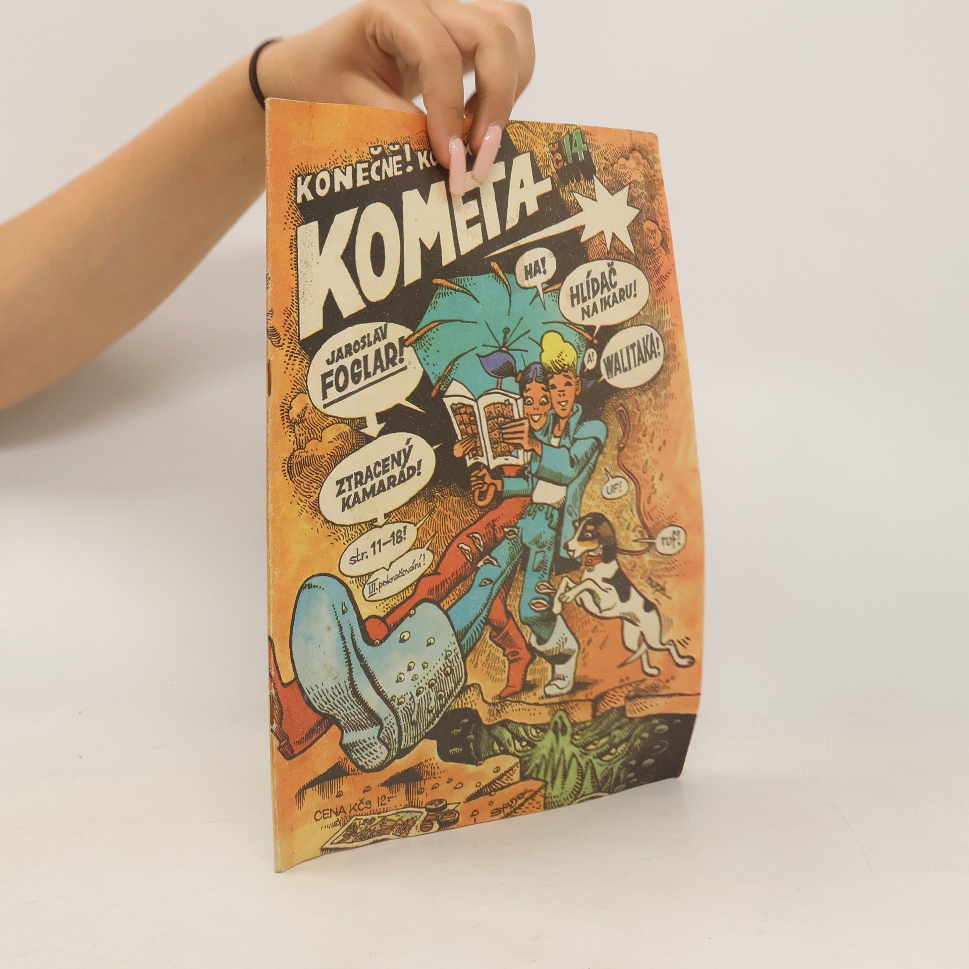Jaroslav Foglar Konečně! komixová kometa 14