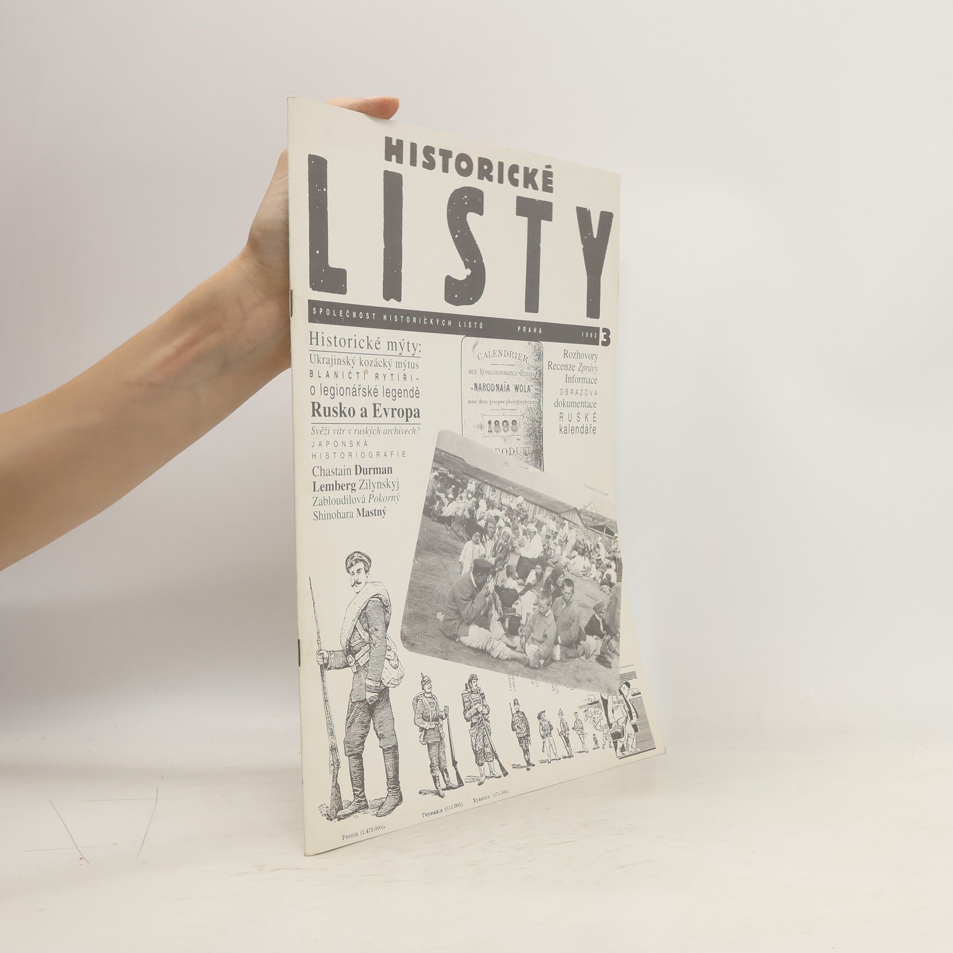 Kolektív autorov Historické listy 3/1993