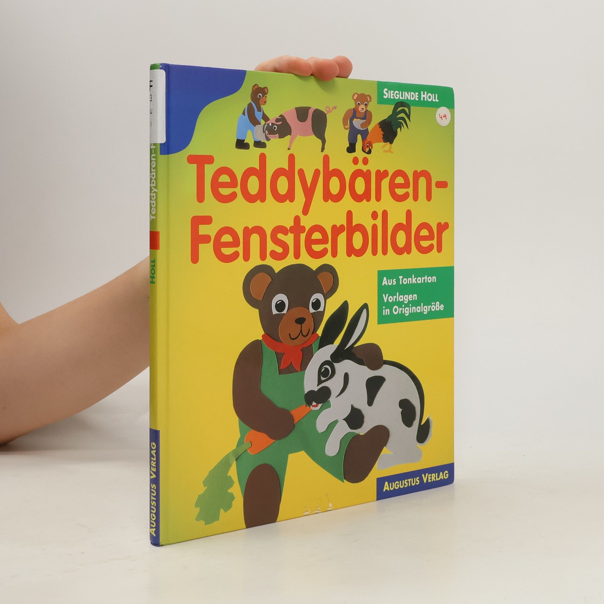 Sieglinde Holl Teddybären-Fensterbilder aus Tonkarton