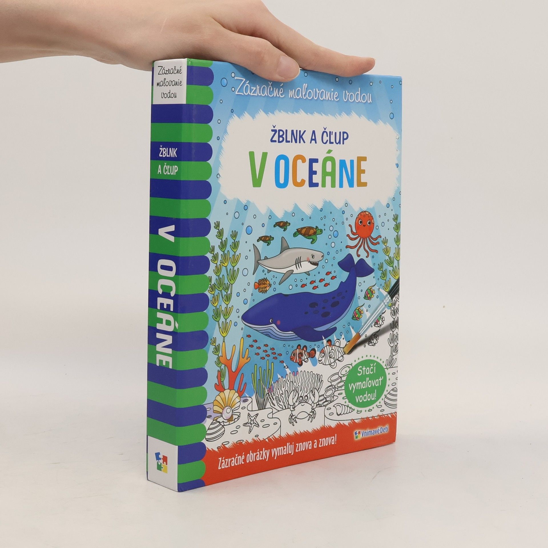 kolektiv Žblnk a čľup - V oceáne - zázračné maľovanie vodou