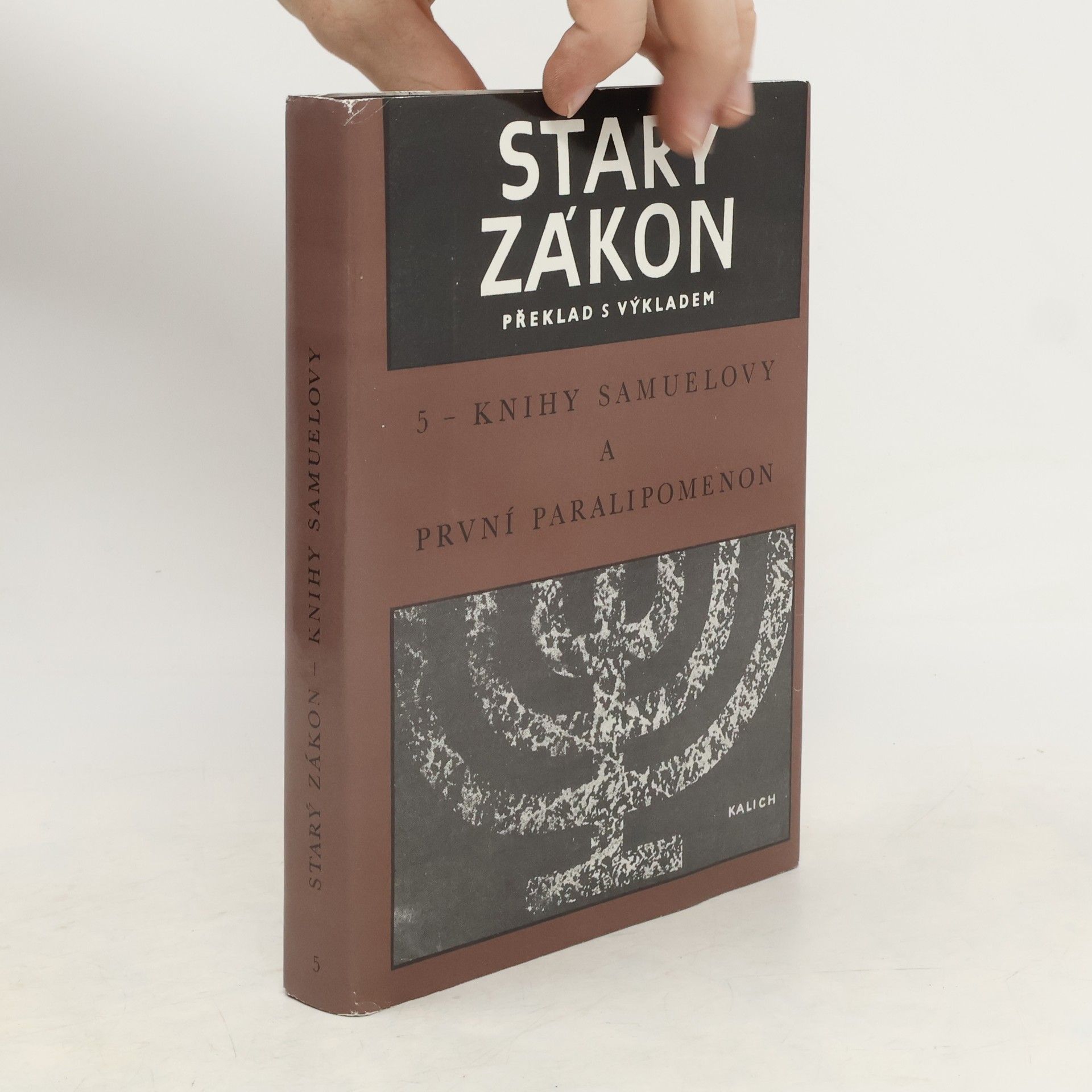AA.VV. Starý zákon. Překlad s výkladem 5. Knihy Samuelovy a První Paralipomenon