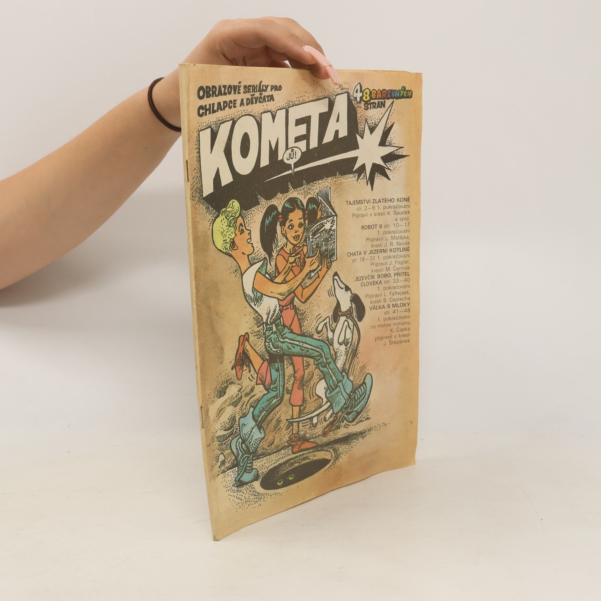 Kája Saudek Kometa 4/1989