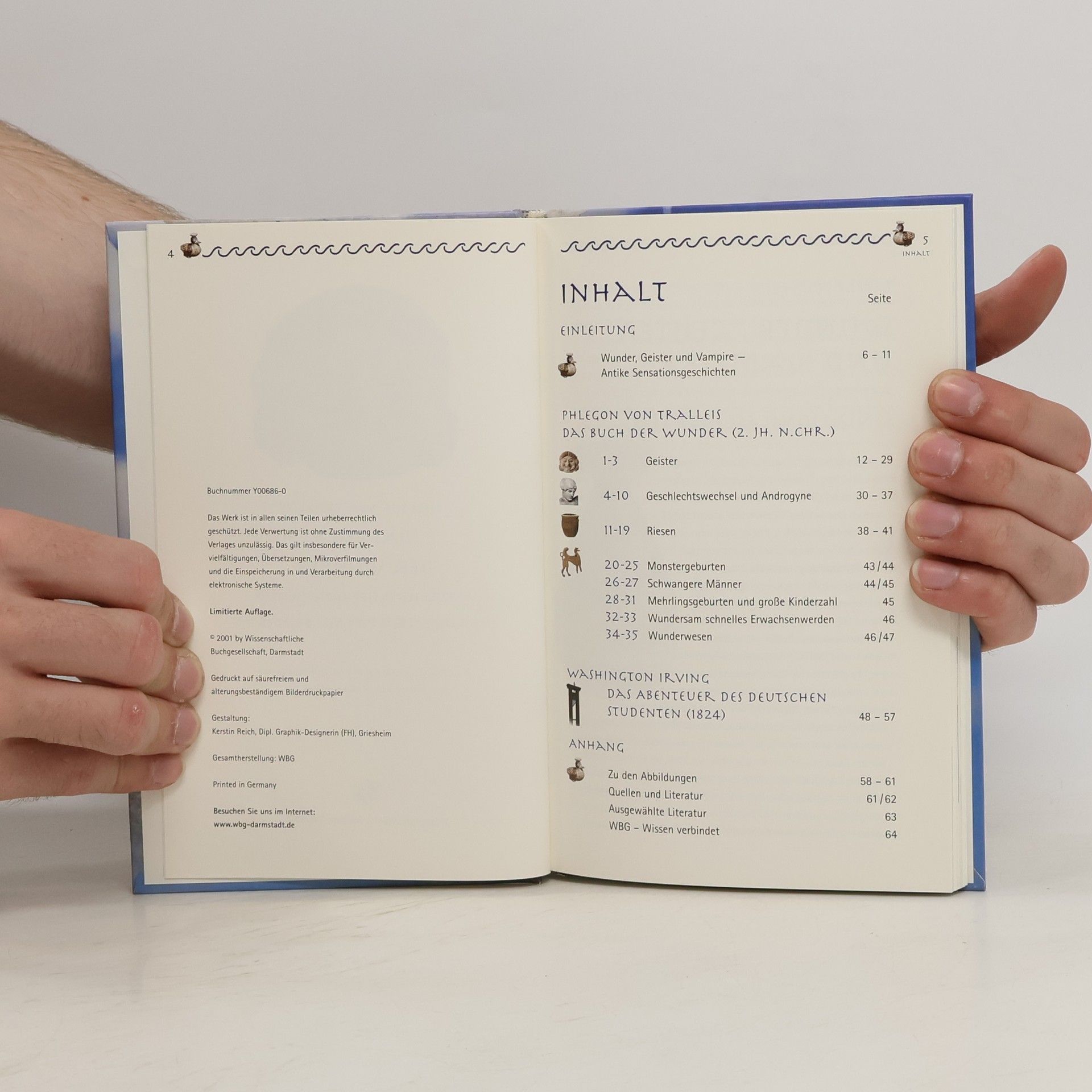 Phlegon von Tralleis Das Buch der Wunder
