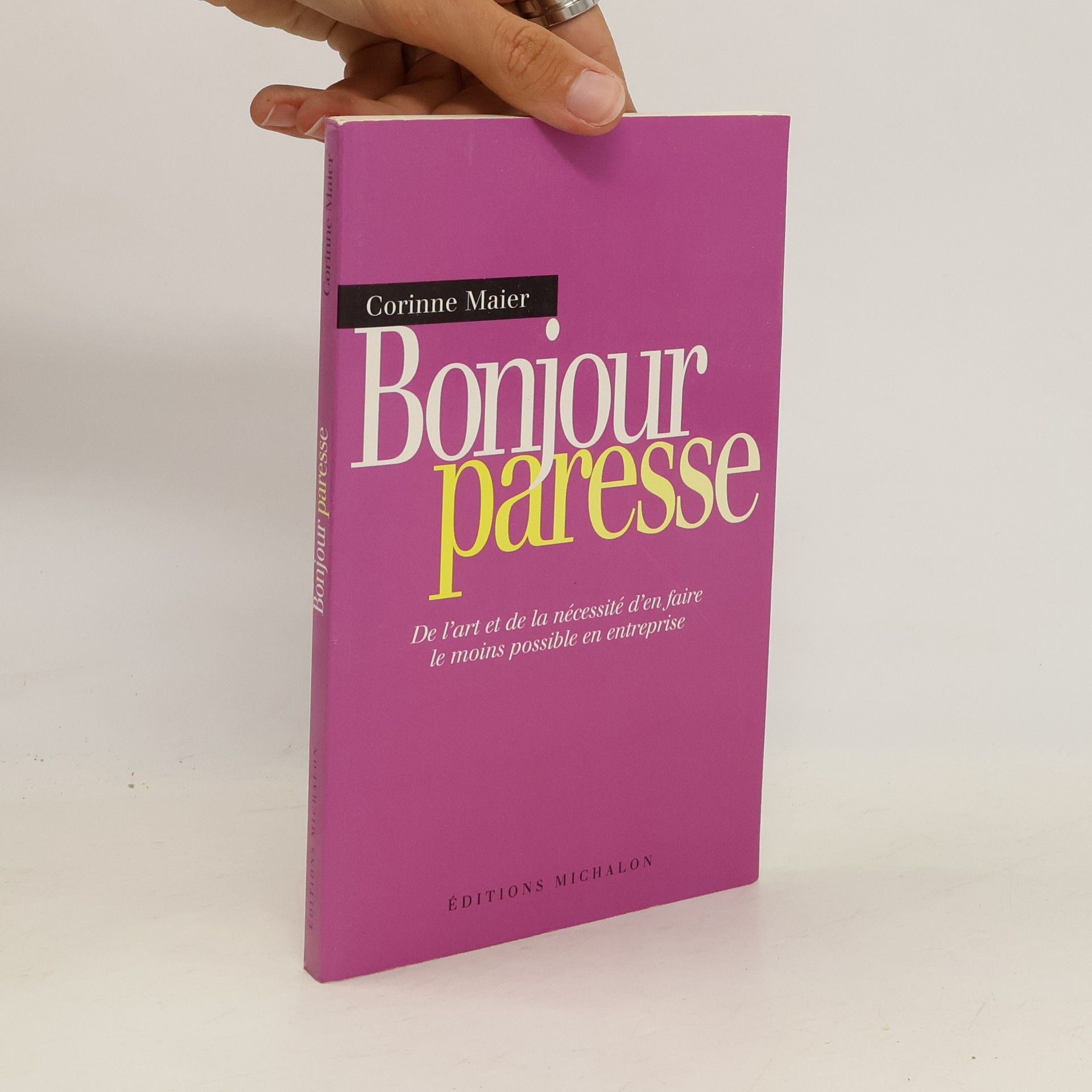 Corinne Maier Bonjour Paresse
