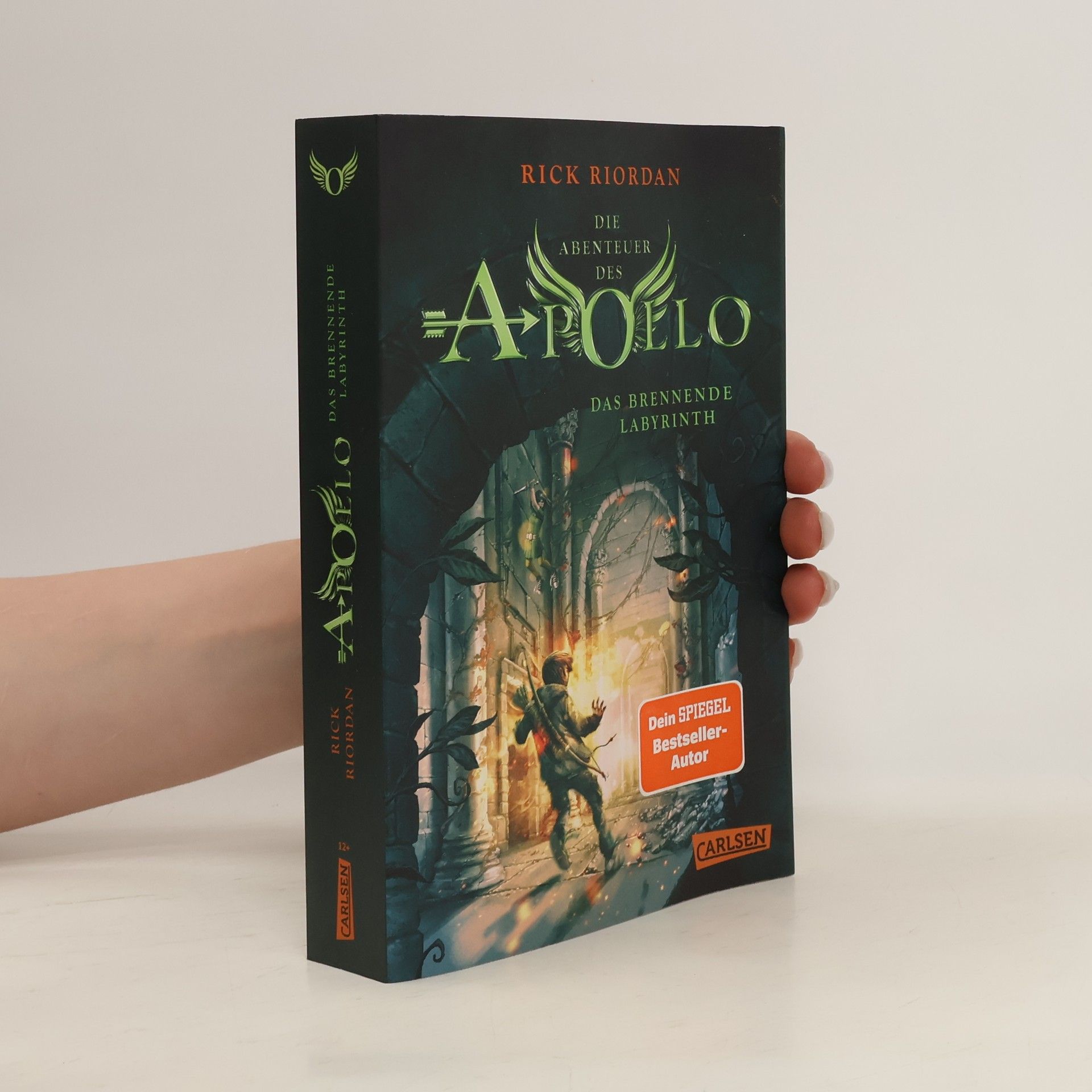 Rick Riordan Die Abenteuer des Apollo 3: Das brennende Labyrinth