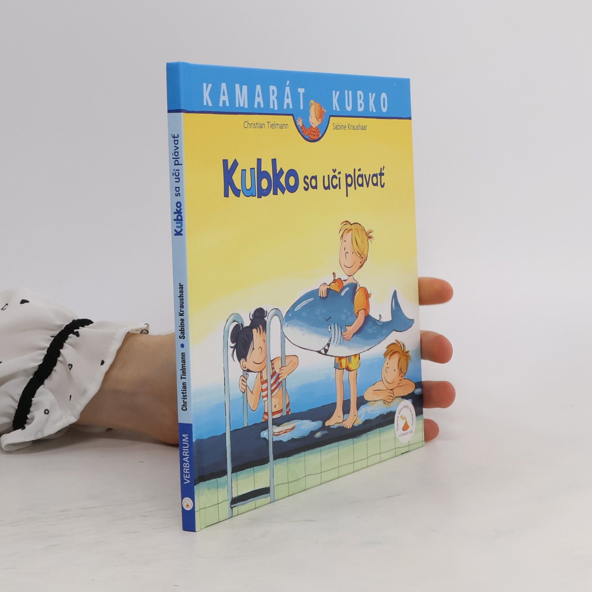 Christian Tielmann Kubko sa učí plávať