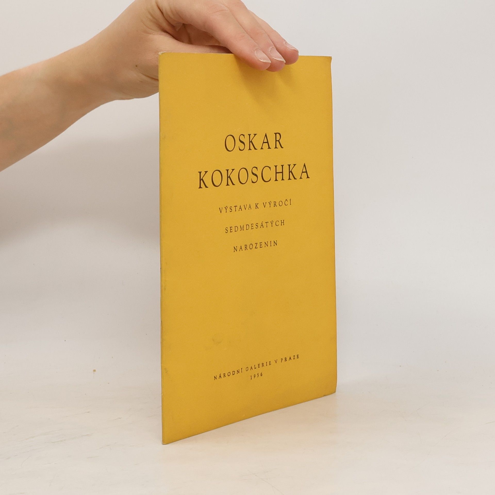 kolektiv Oskar Kokoschka. Výstava k výroči sedmdesátých narozenin