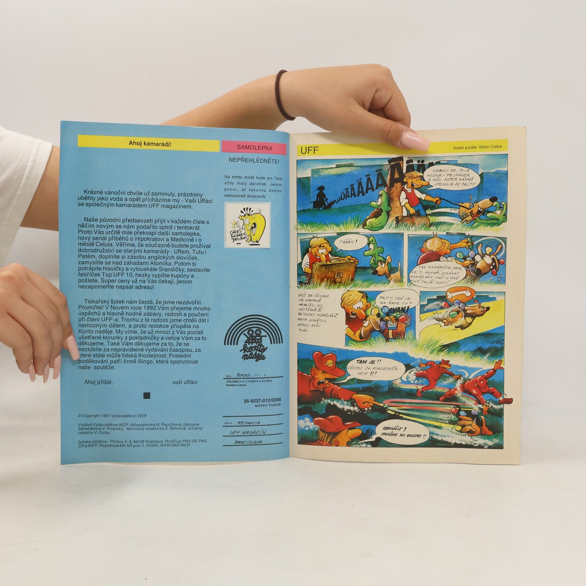 Kolektiv autorů UF magazín 1/92