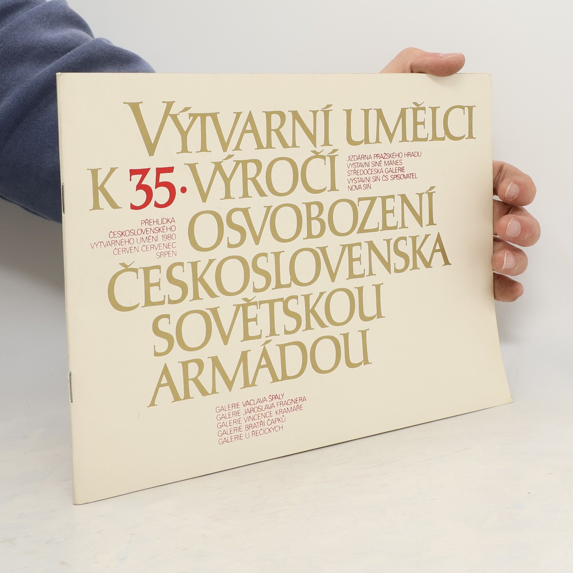 AA.VV. Výtvarní umělci k 35. výročí osvobození Československa sovětskou armádou