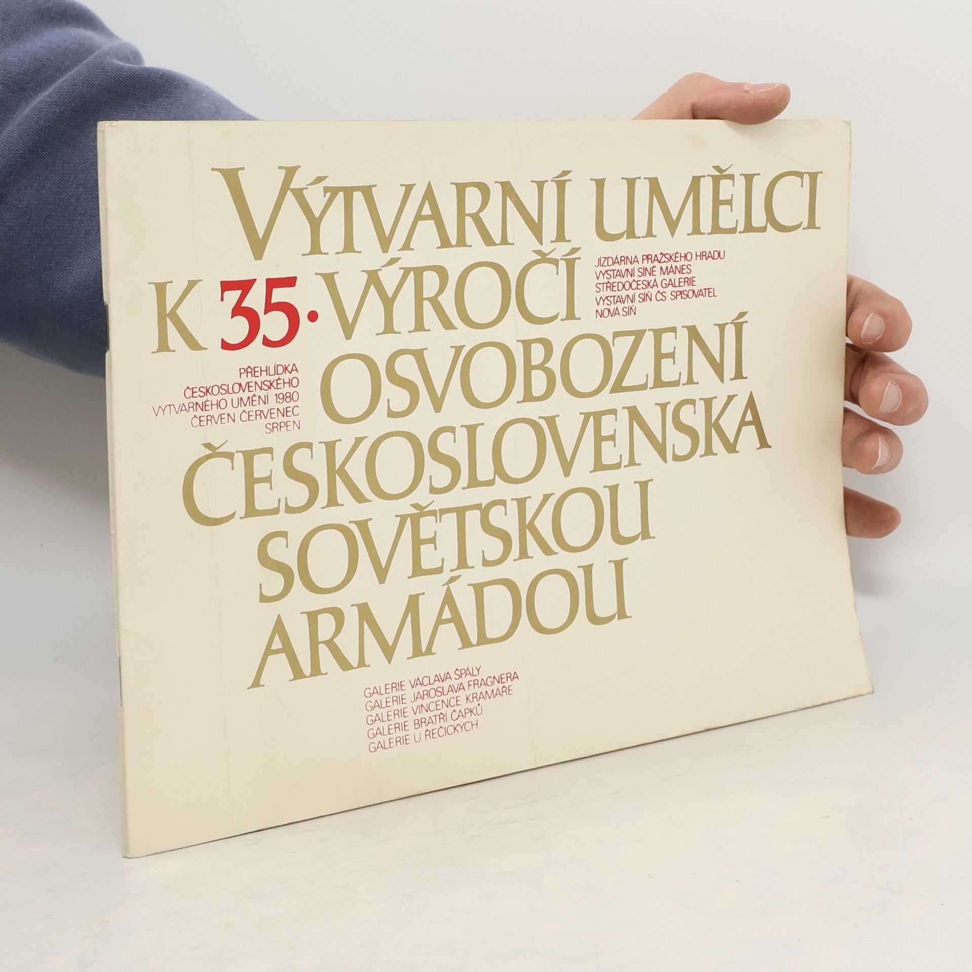 Kolektiv autorů Výtvarní umělci k 35. výročí osvobození Československa sovětskou armádou
