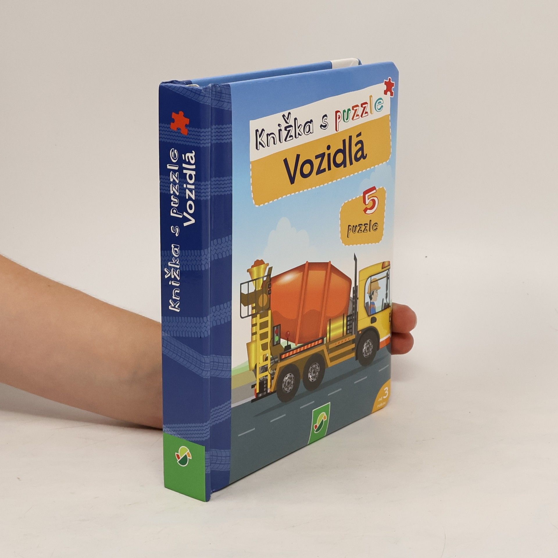 Laura Teller Knížka s puzzle. Vozidla
