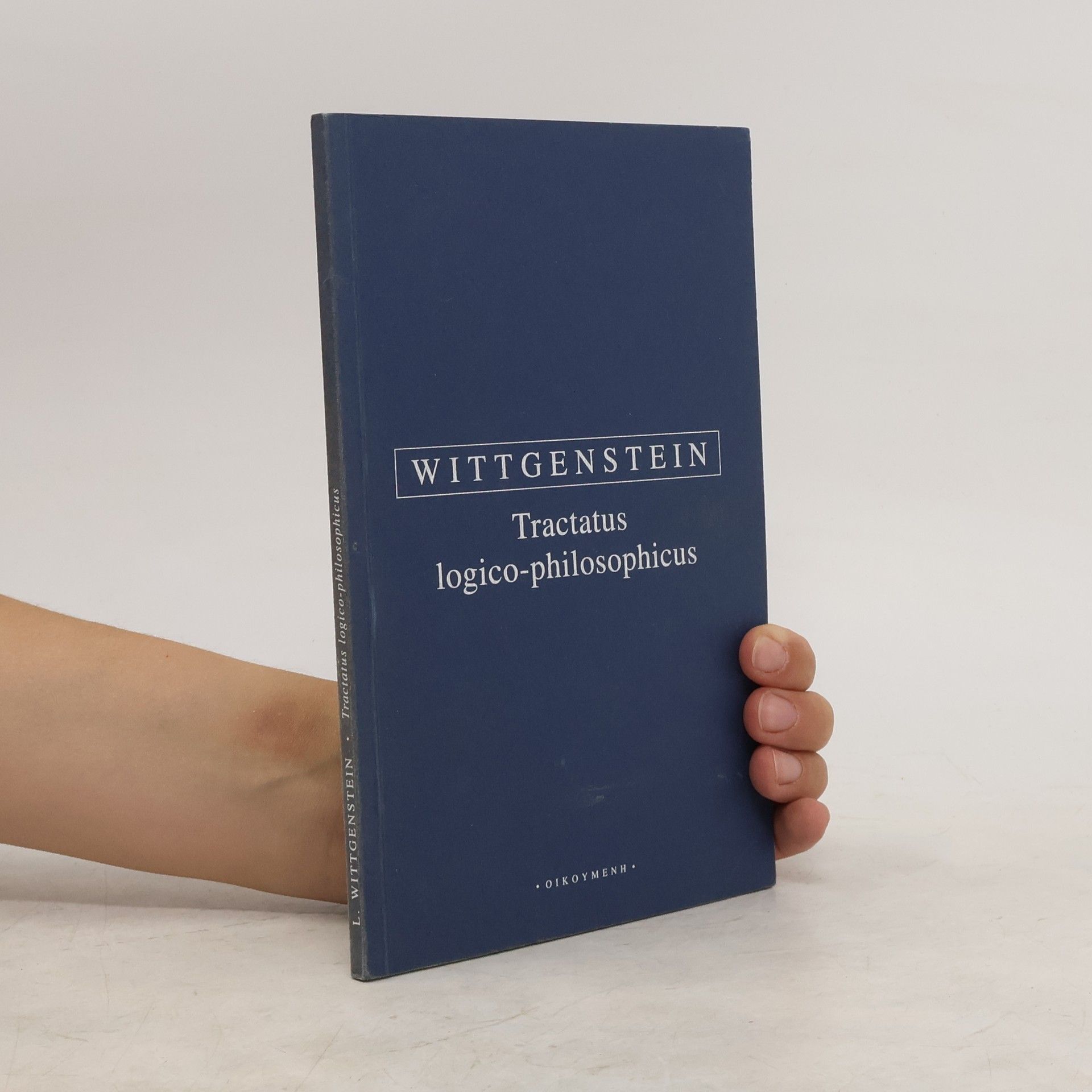 Ludwig Wittgenstein Tractatus logico-philosophicus