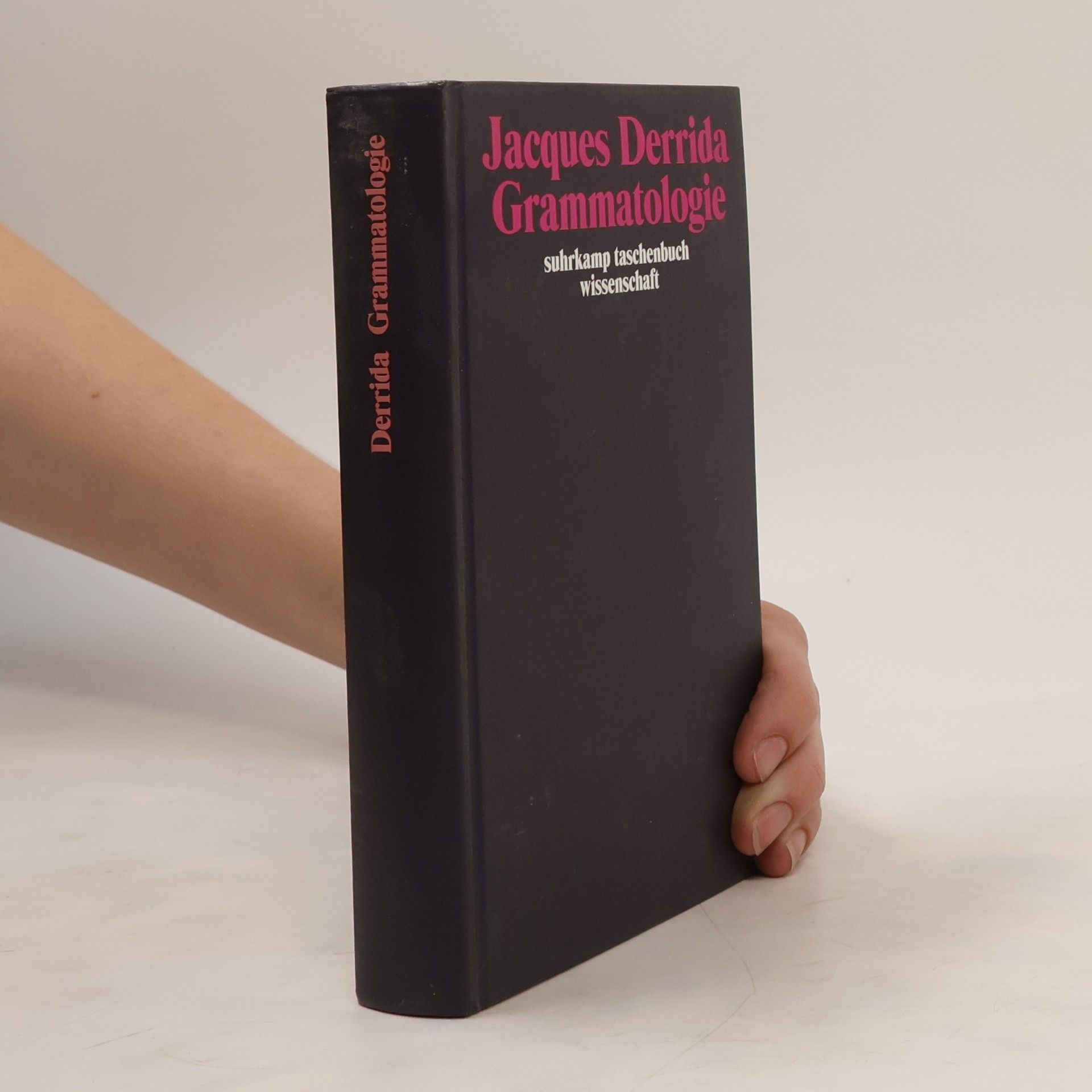 Jacques Derrida Grammatologie