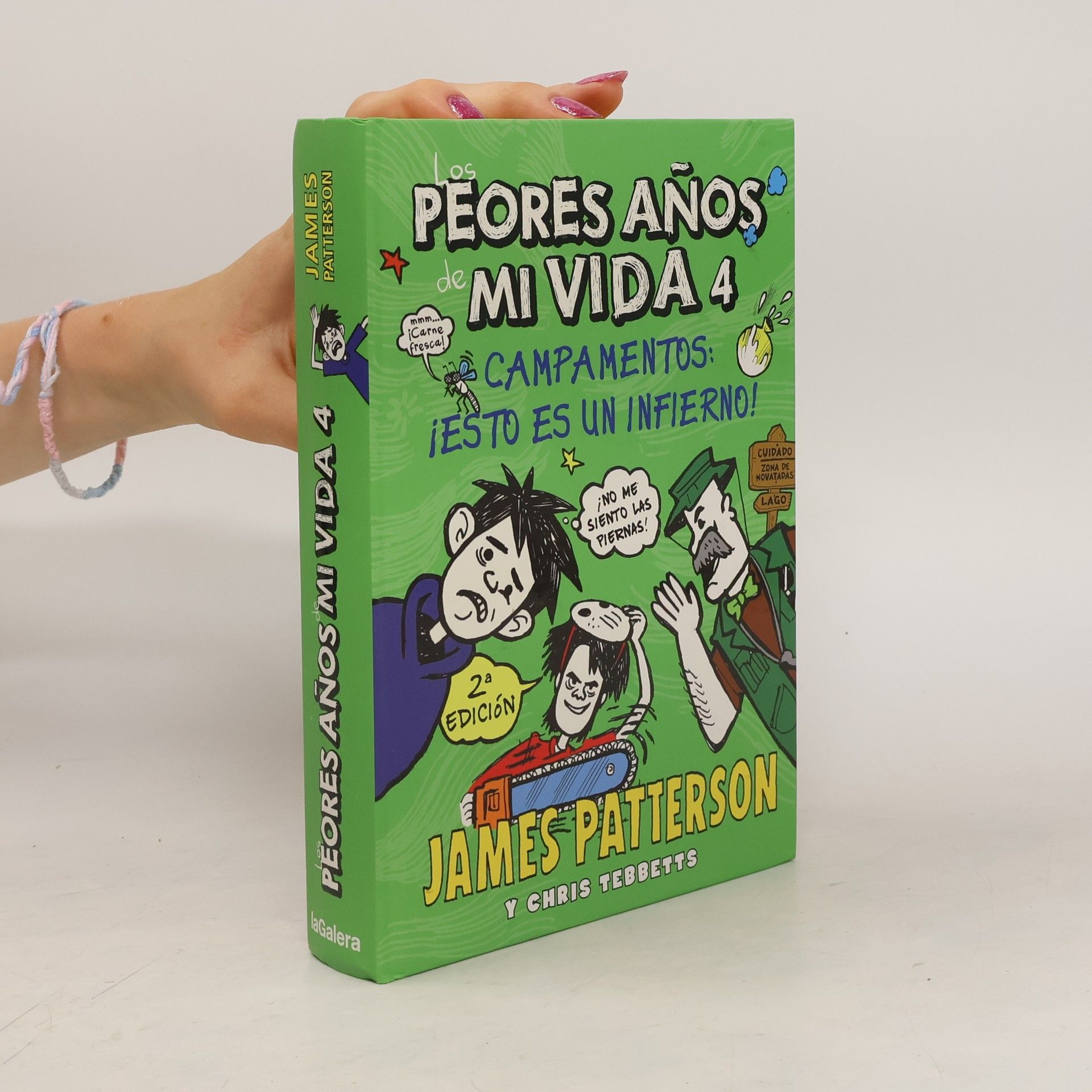 James Patterson Los peores años de mi vida 4: Campamentos: ¡esto es un infierno!