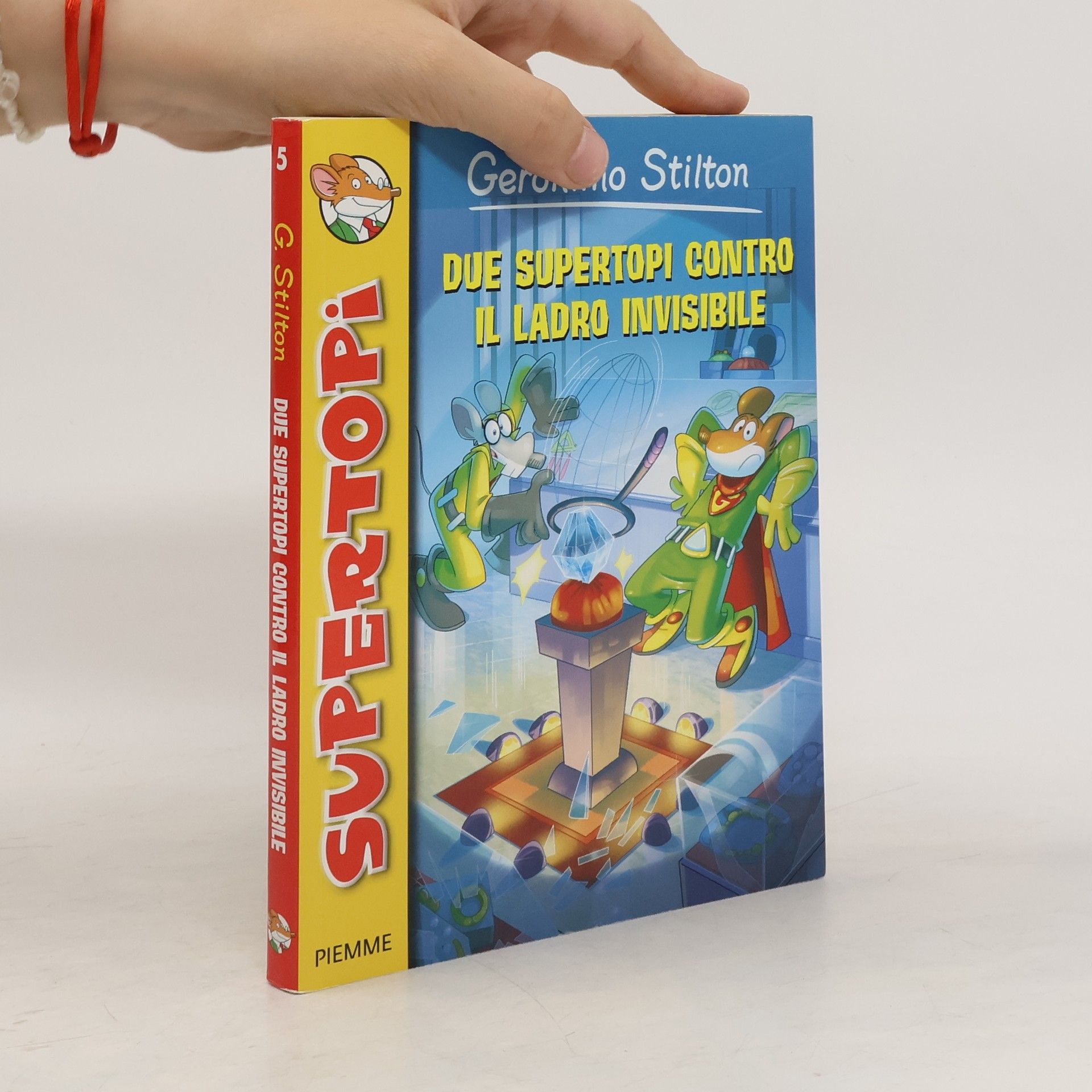 Geronimo Stilton Due supertopi contro il ladro invisibile