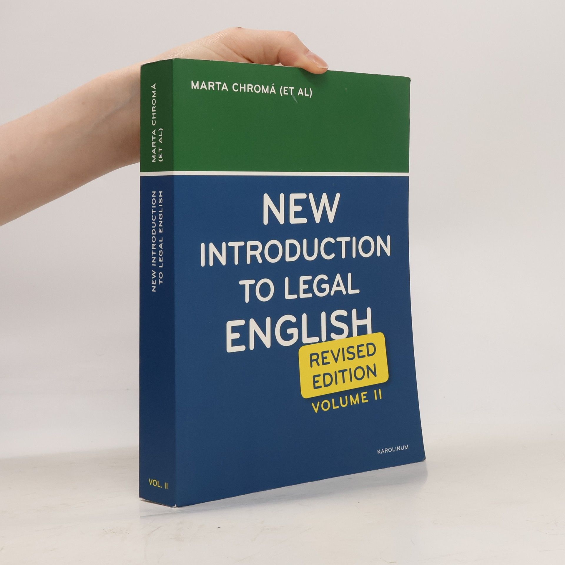 Marta Chromá New introduction to legal English : revised edition (2. díl)