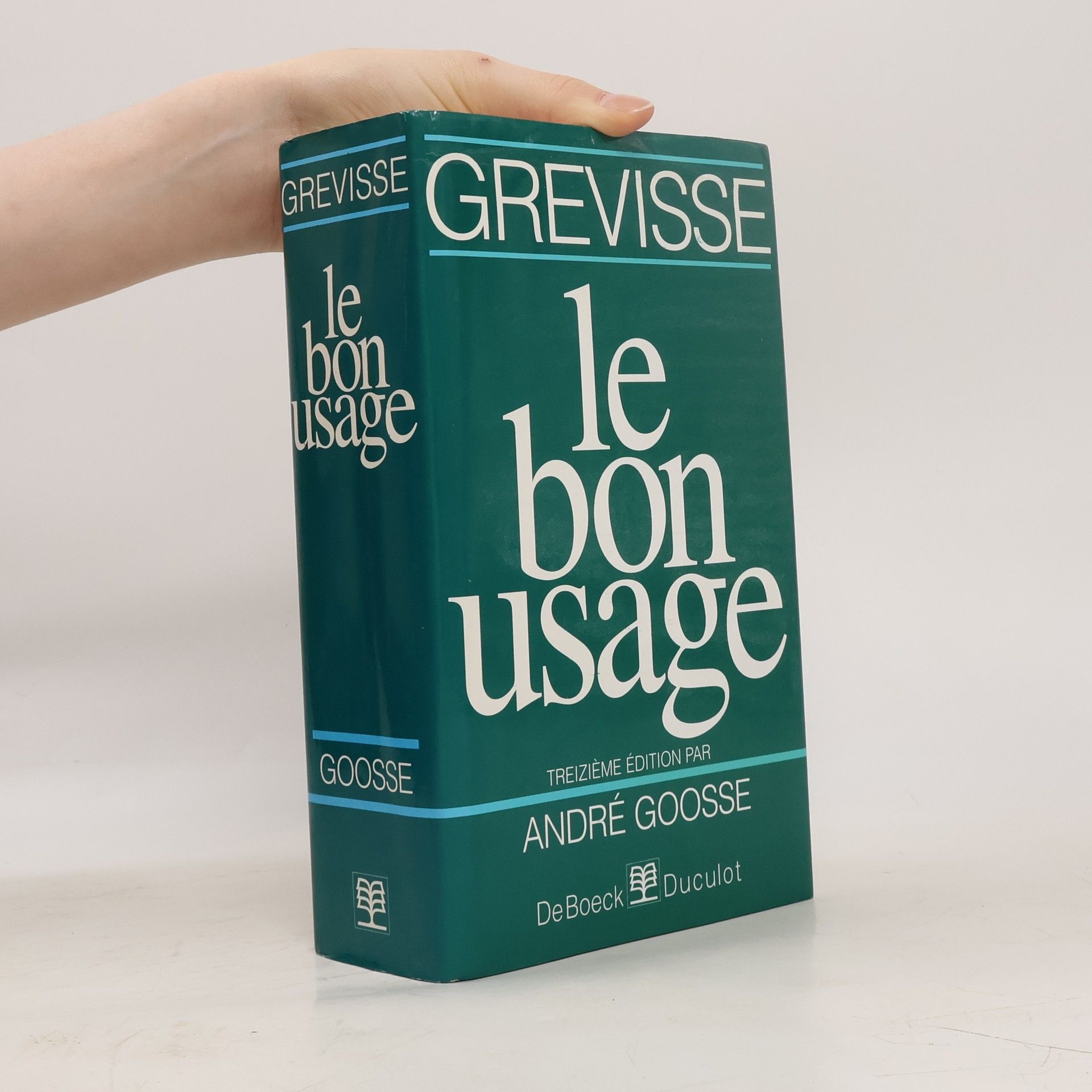 Maurice Grevisse Le bon usage
